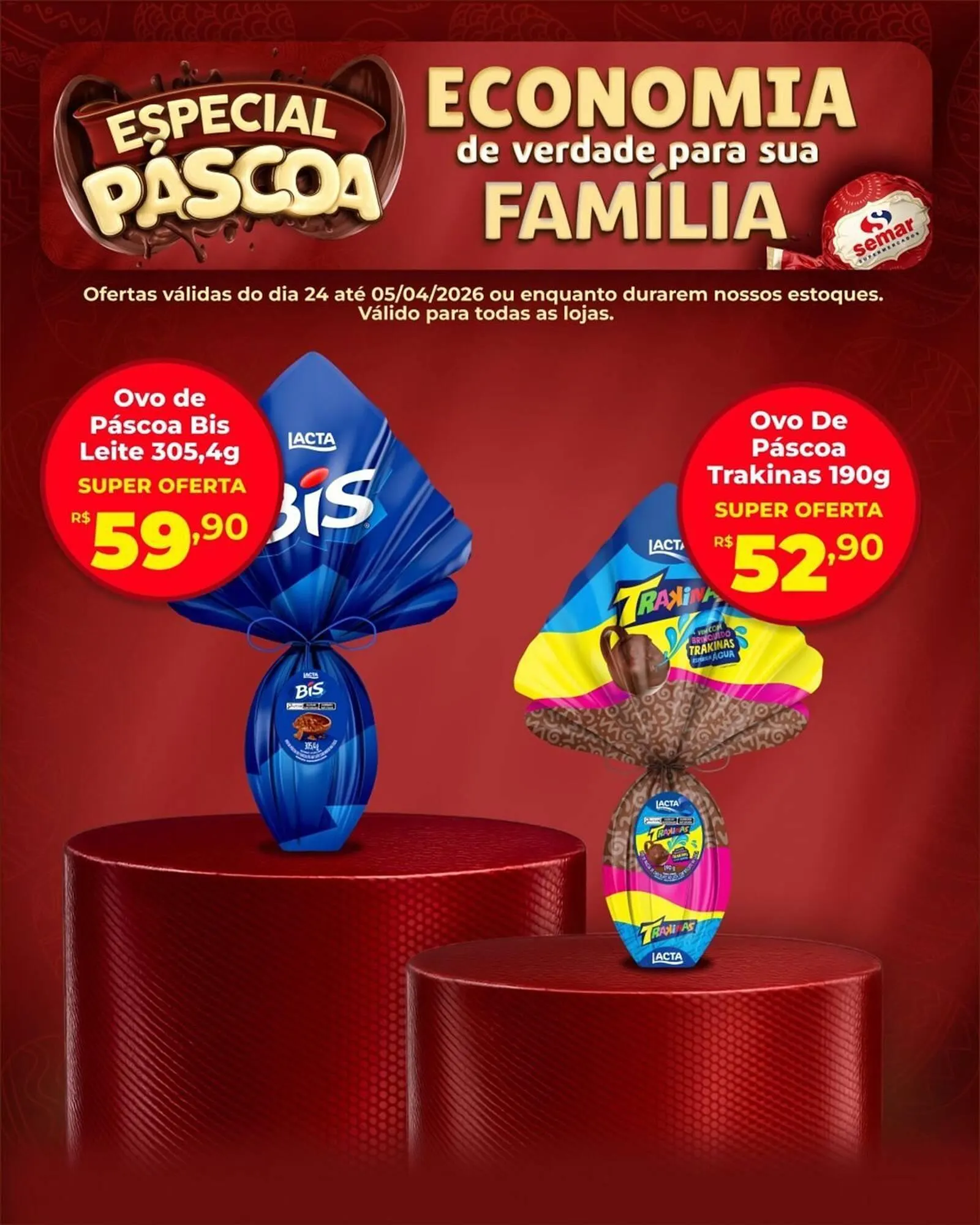 Encarte de Folheto Semar Supermercado 3 de abril até 5 de abril 2026 - Pagina 3