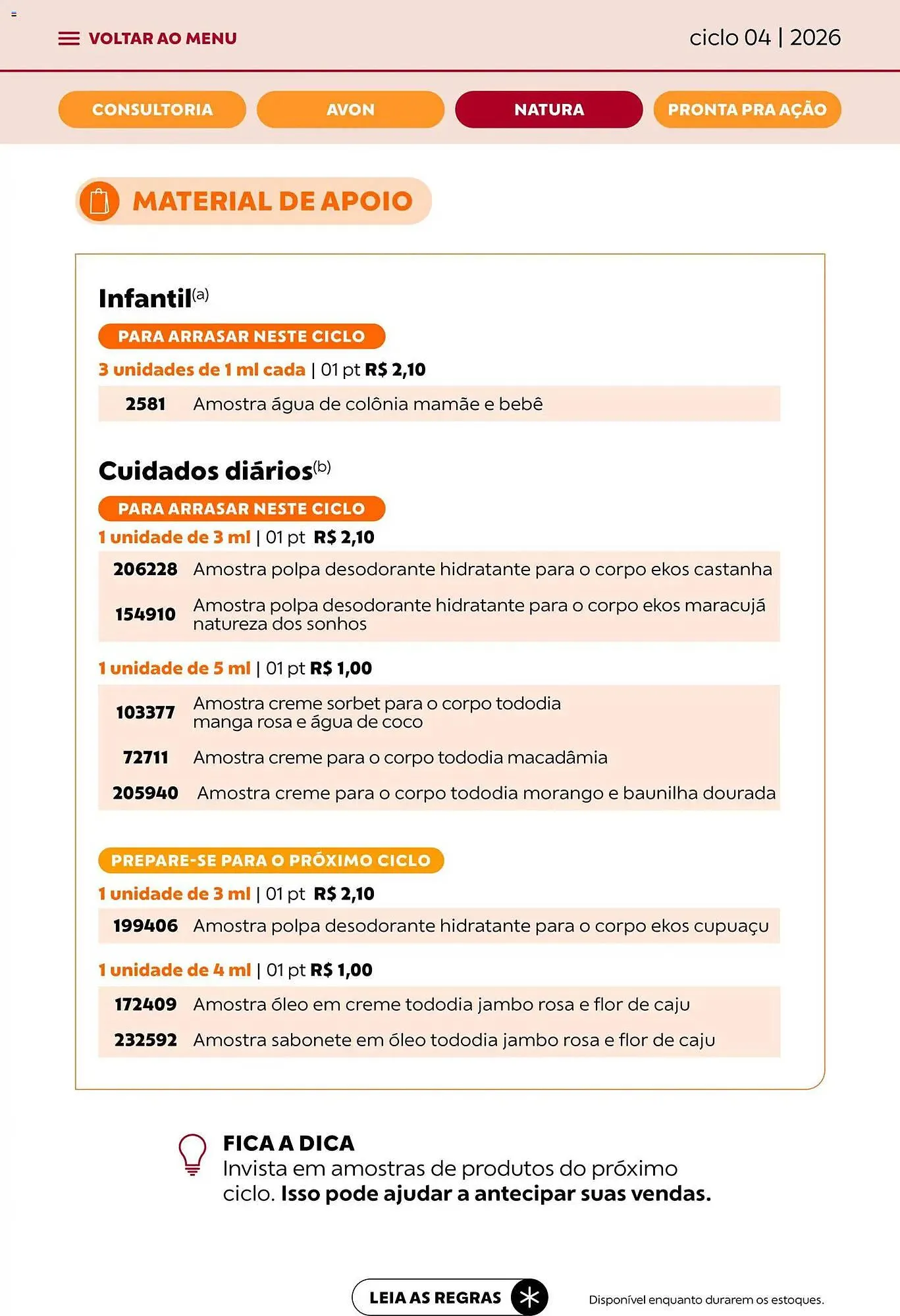 Encarte de Catálogo Avon 18 de fevereiro até 17 de março 2026 - Pagina 41