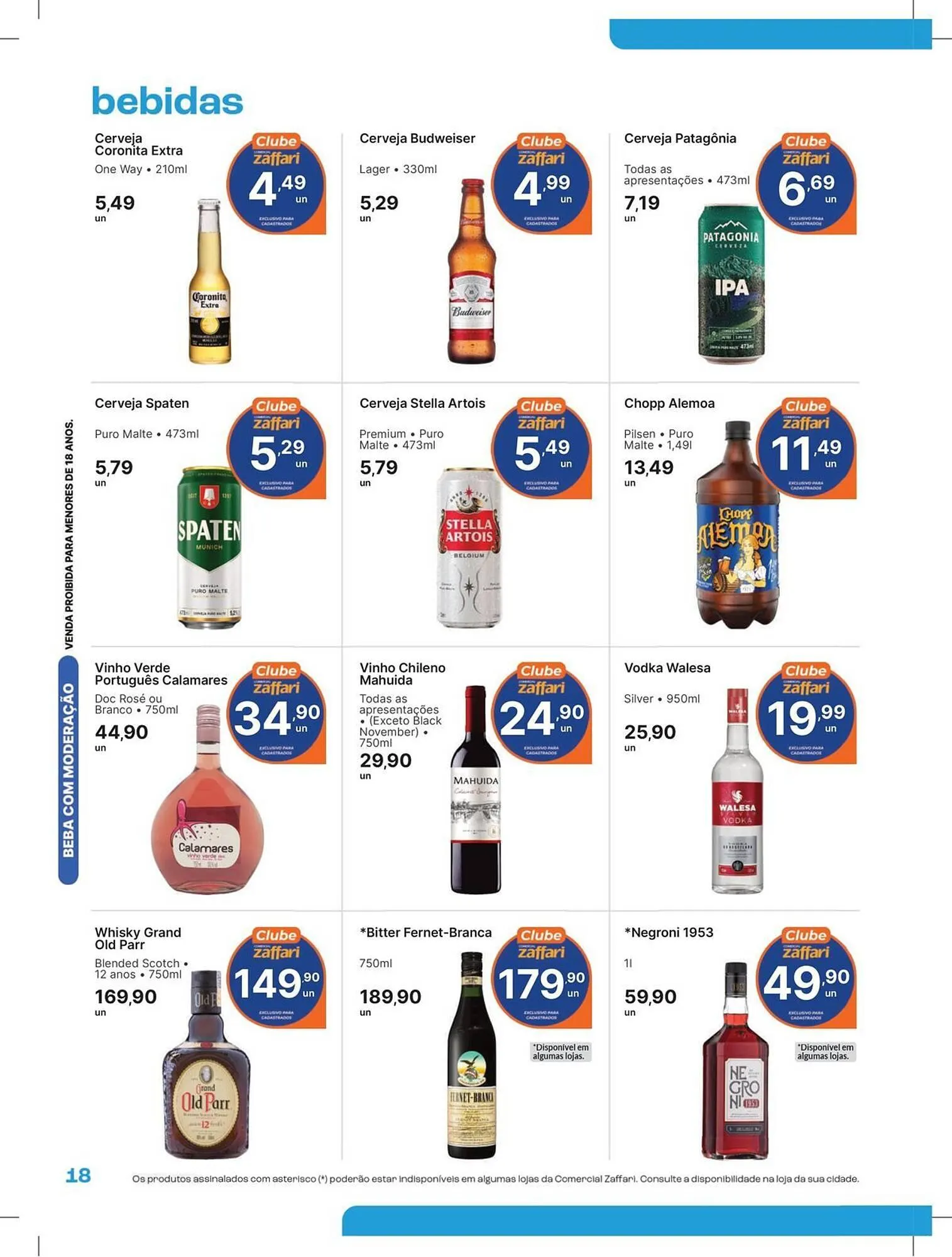 Encarte de Catálogo Comercial Zaffari 2 de maio até 11 de maio 2025 - Pagina 18
