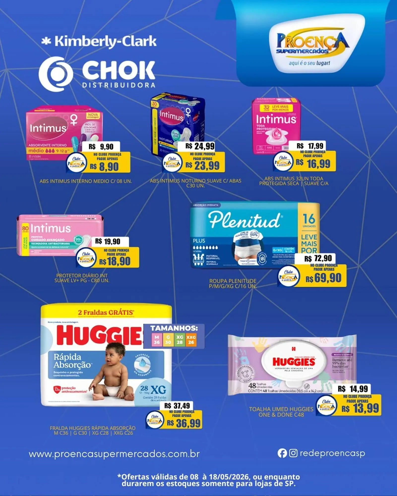 Encarte de Catálogo Proença Supermercados 8 de maio até 18 de maio 2026 - Pagina 1