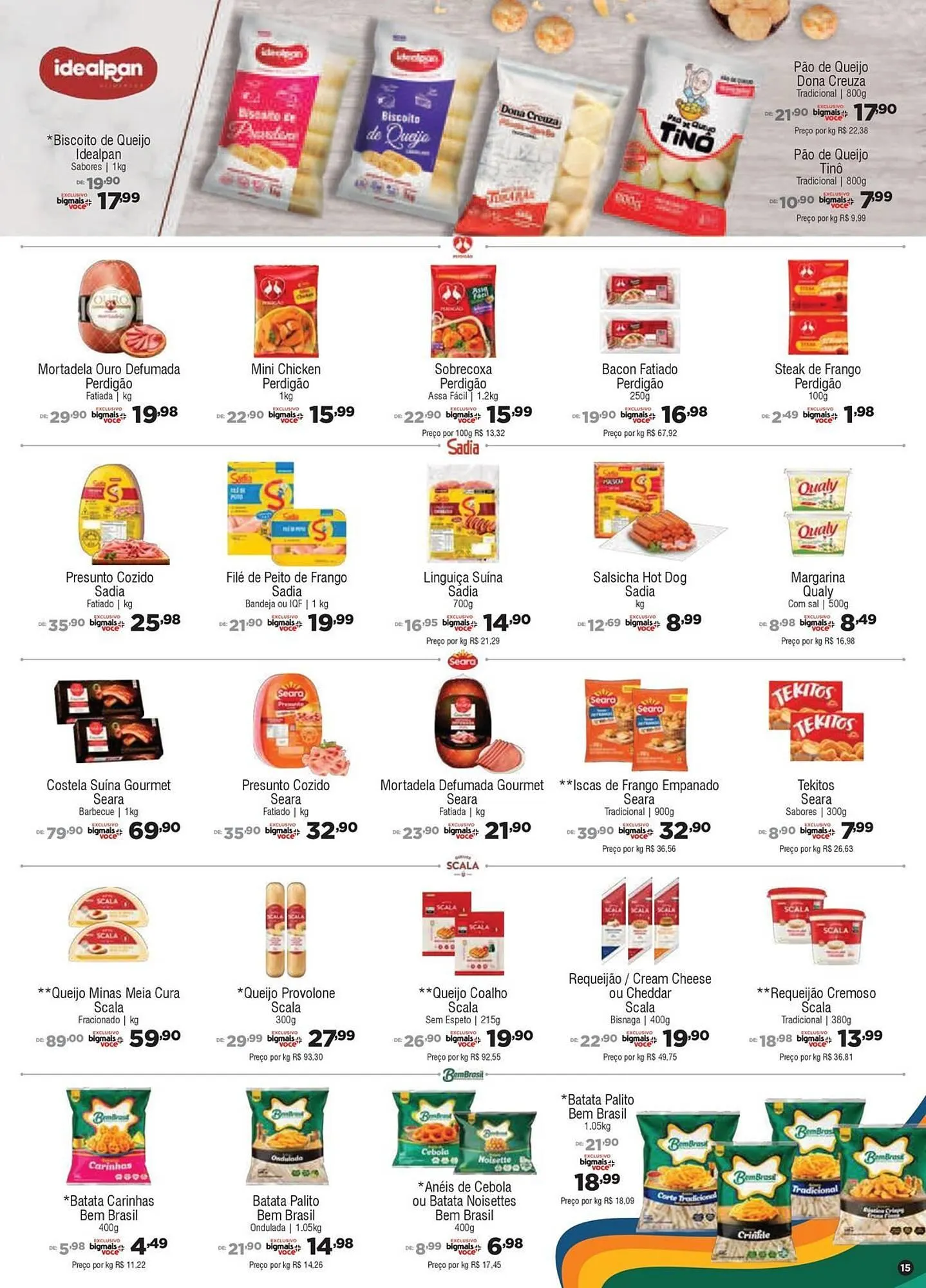 Encarte de Catálogo Big Mais Supermercados 25 de agosto até 7 de dezembro 2025 - Pagina 15