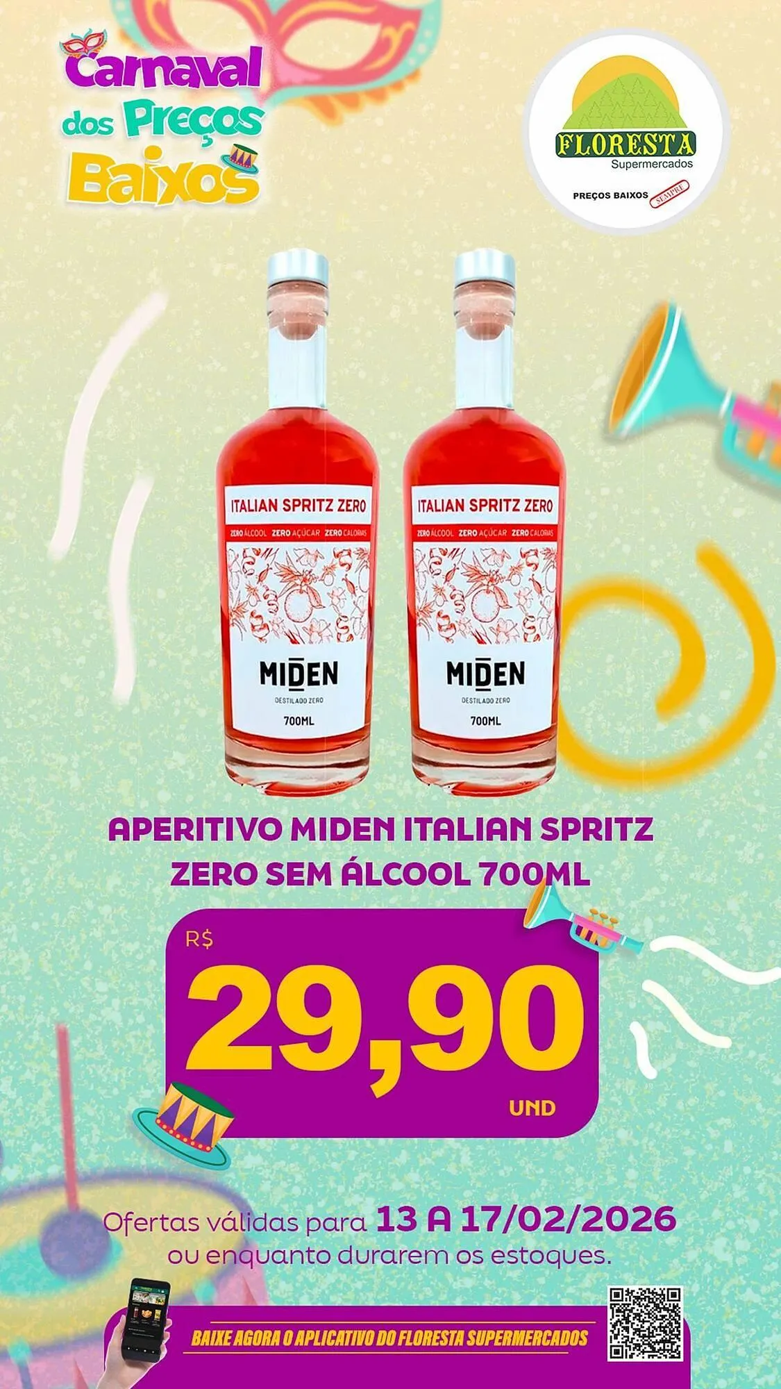 Encarte de Catálogo Floresta Supermercados 13 de fevereiro até 17 de fevereiro 2026 - Pagina 33