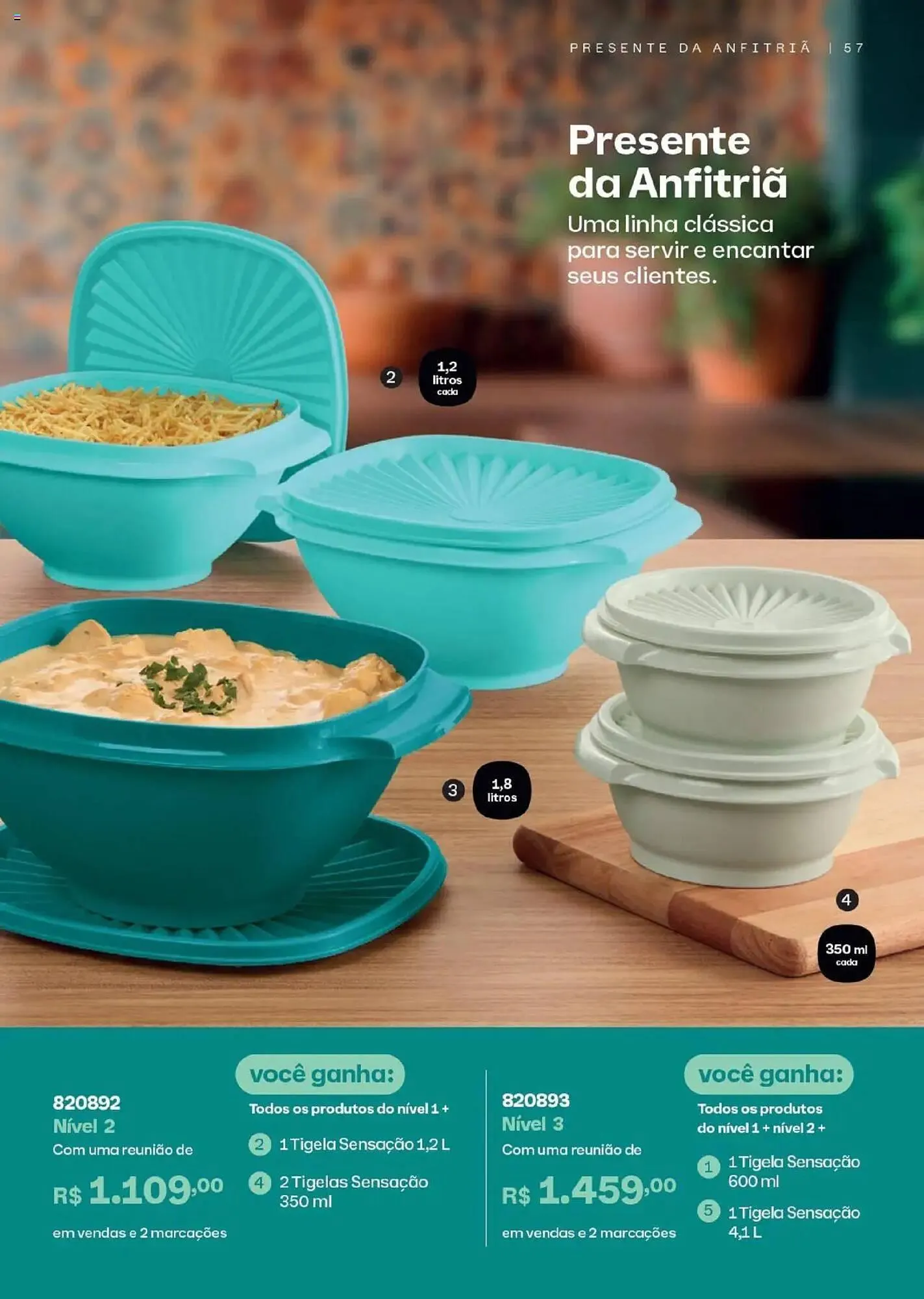 Encarte de Catálogo Tupperware 1 de setembro até 1 de outubro 2025 - Pagina 57
