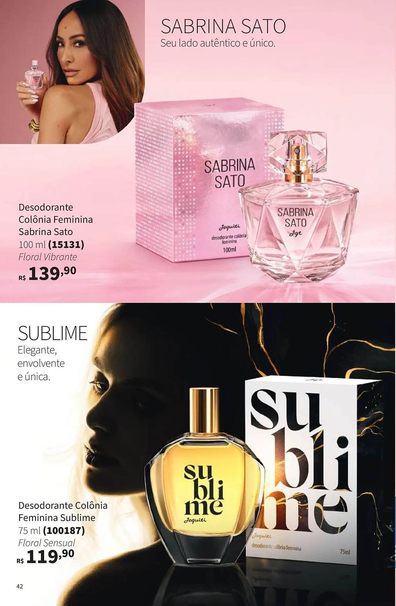 Encarte de Catálogo Jequiti 1 de novembro até 30 de novembro 2025 - Pagina 42