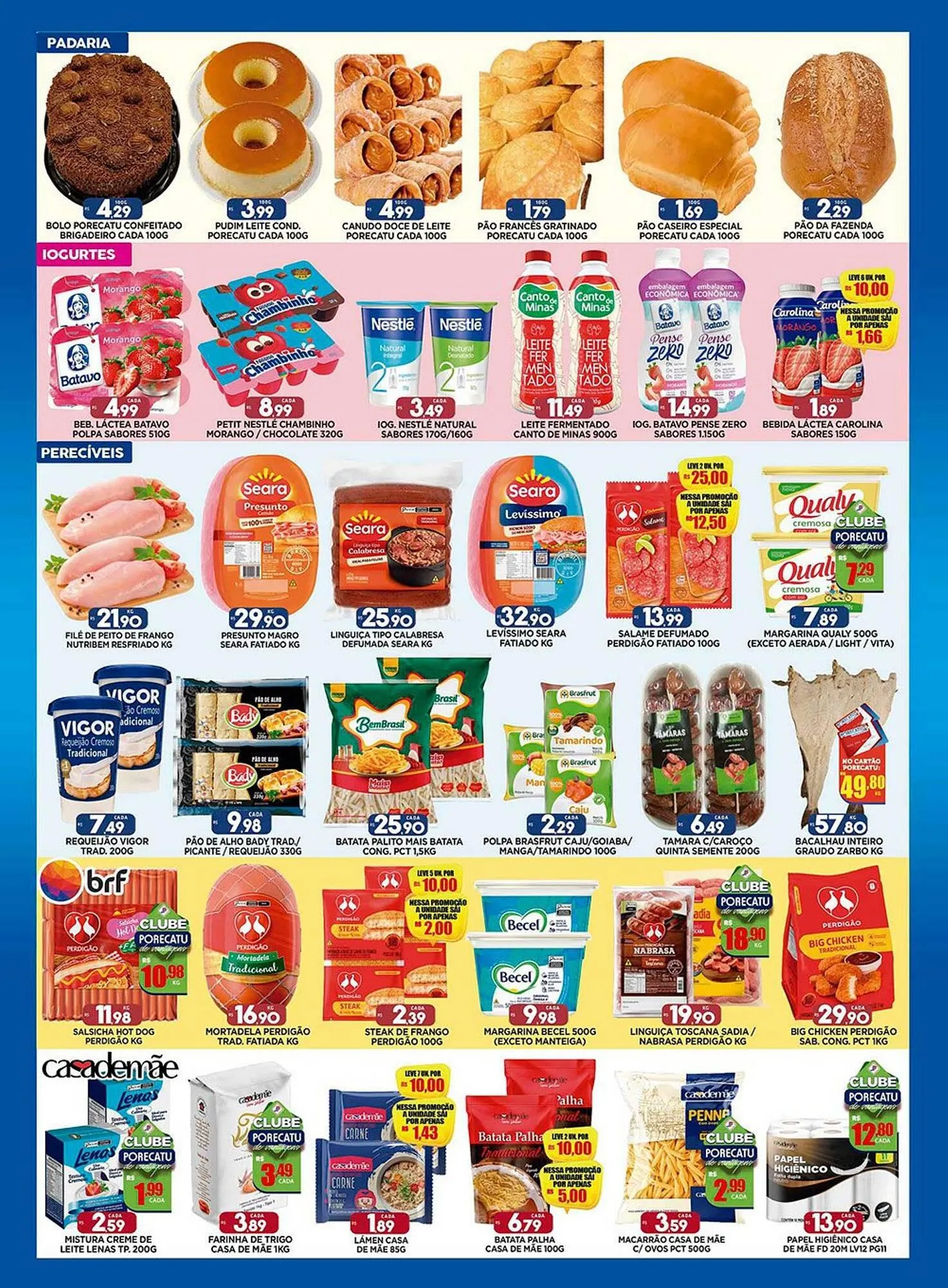 Encarte de Catálogo Supermercado Porecatu 3 de julho até 6 de julho 2025 - Pagina 2