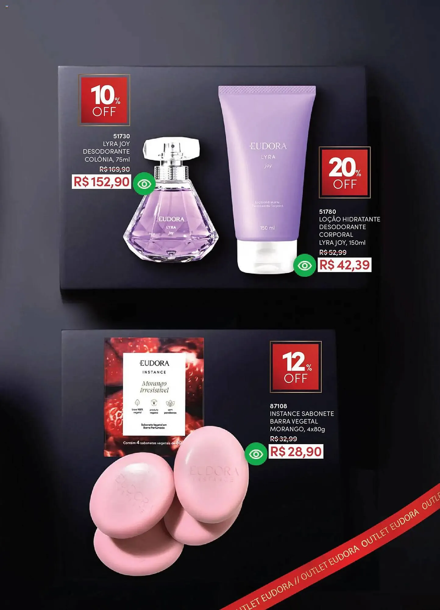 Encarte de Catálogo Eudora 17 de dezembro até 9 de janeiro 2026 - Pagina 32