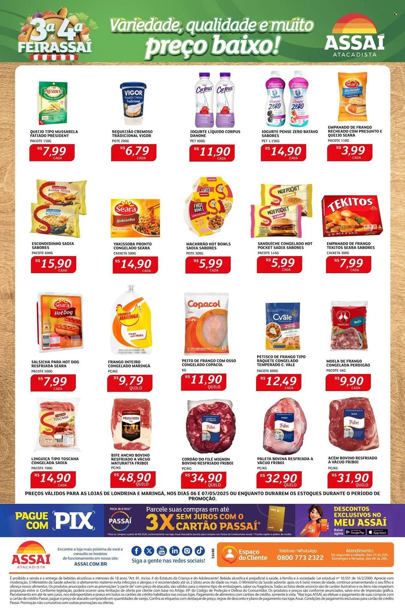 Encarte de Catálogo Assaí Atacadista 6 de maio até 7 de maio 2025 - Pagina 2