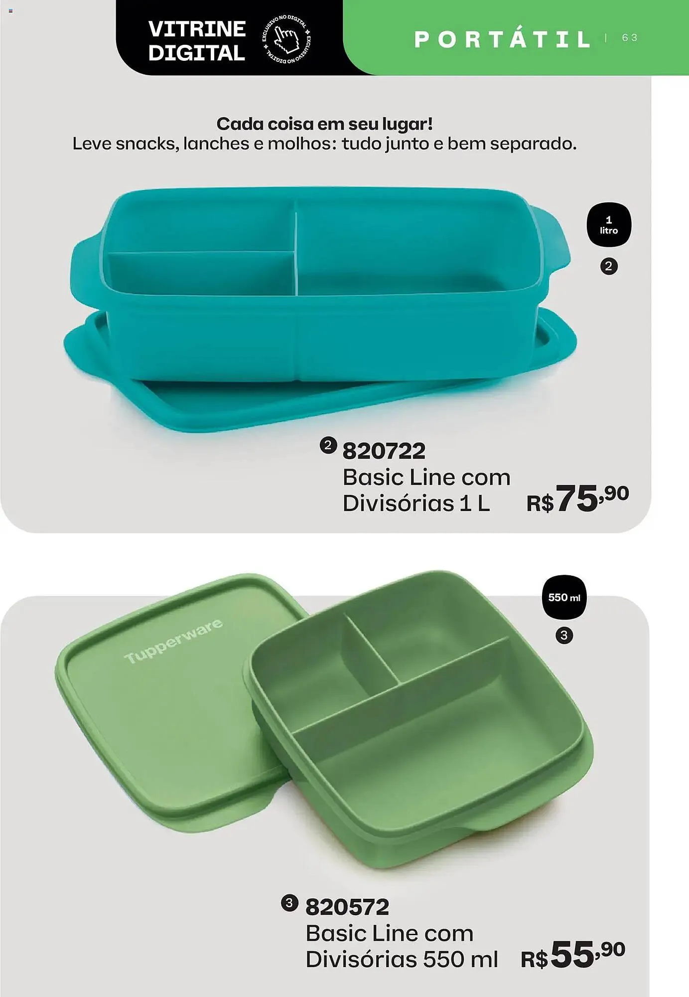 Encarte de Catálogo Tupperware 1 de dezembro até 1 de janeiro 2026 - Pagina 65