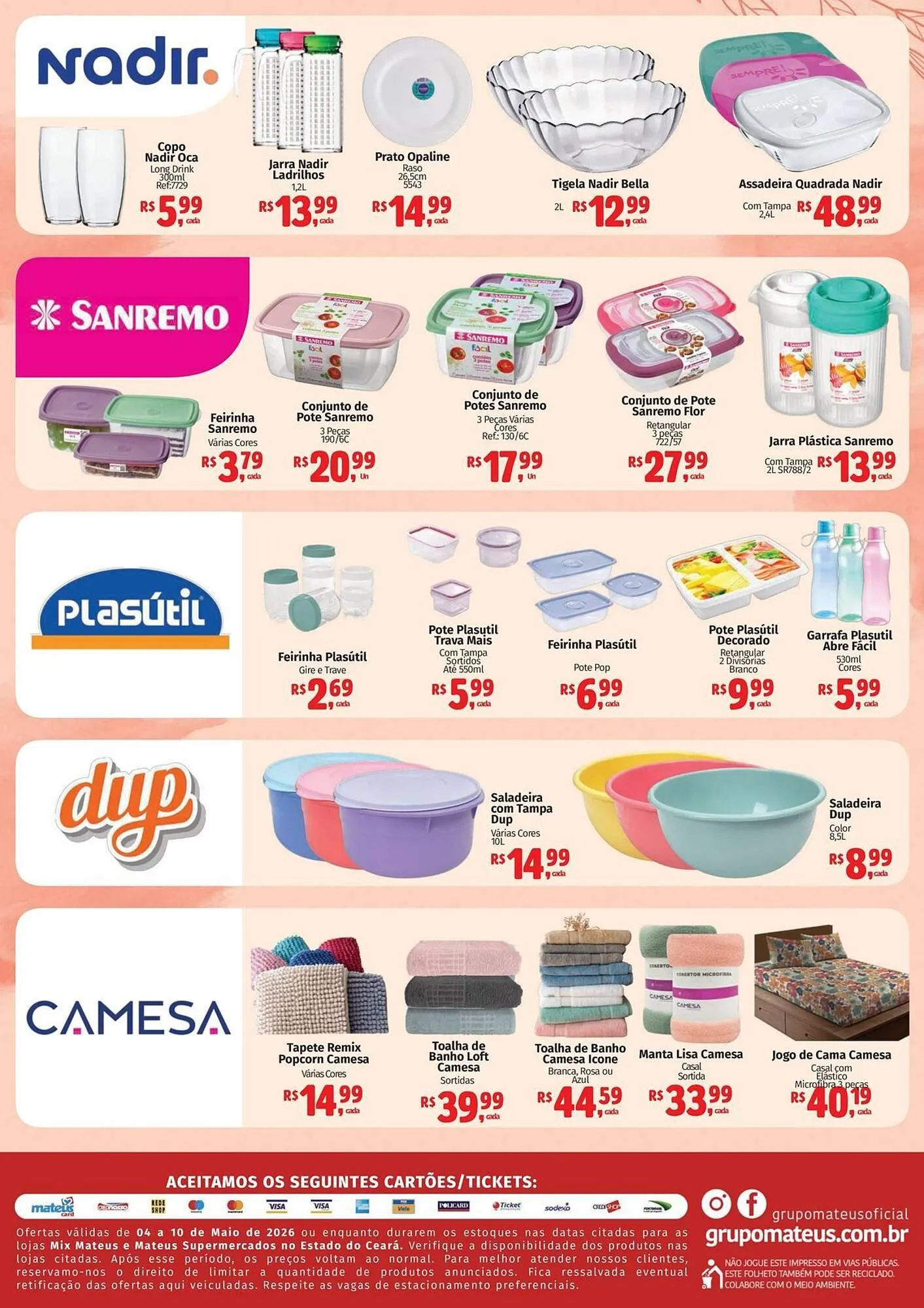 Encarte de Catálogo Supermercados Mateus 4 de maio até 10 de maio 2026 - Pagina 4