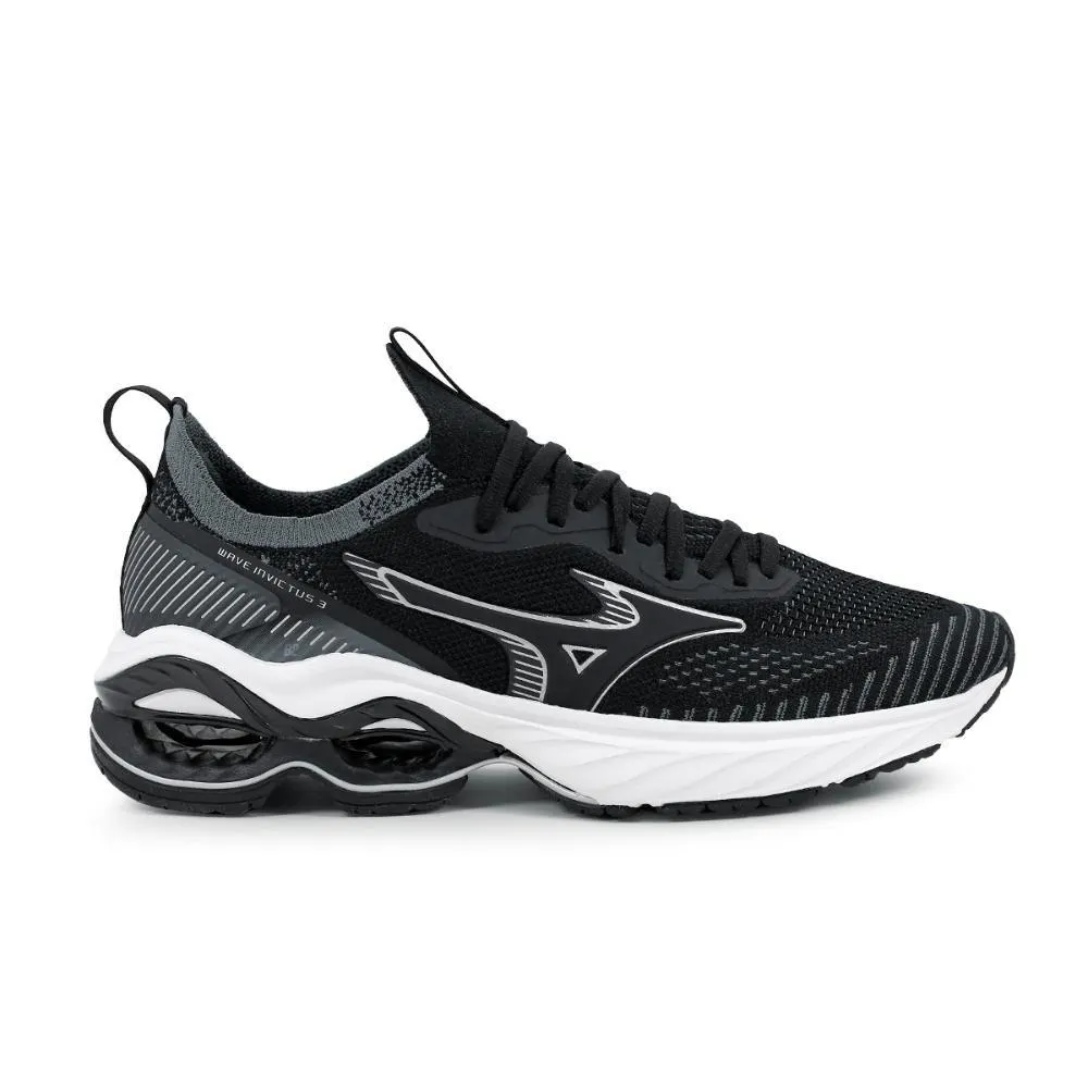 Tênis Mizuno Wave Invictus Masculino Preto
