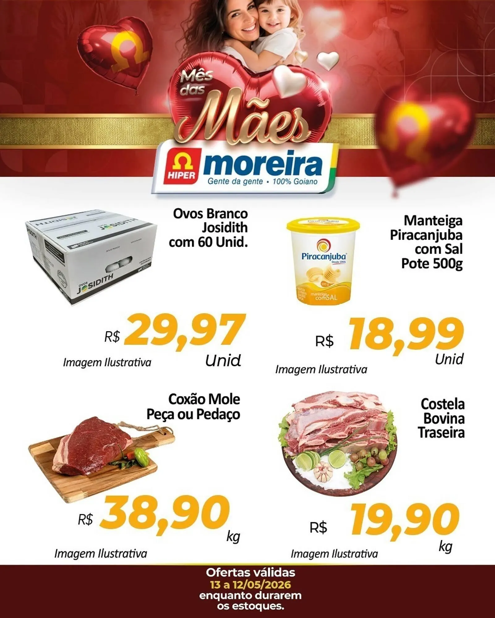 Encarte de Catálogo Hiper Moreira 12 de maio até 13 de maio 2026 - Pagina 1