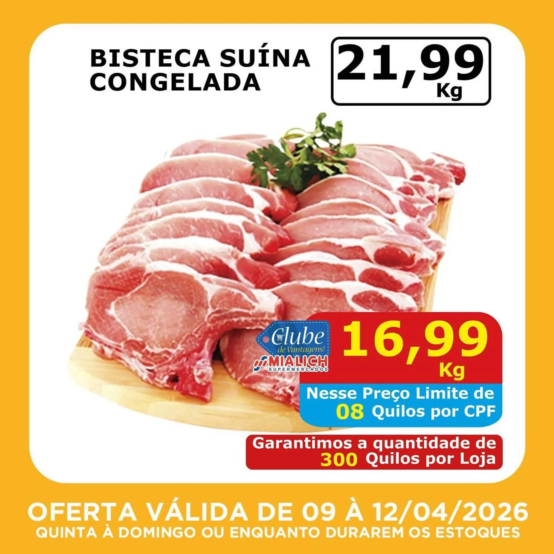 Encarte de Catálogo Mialich Supermercados 9 de abril até 12 de abril 2026 - Pagina 4