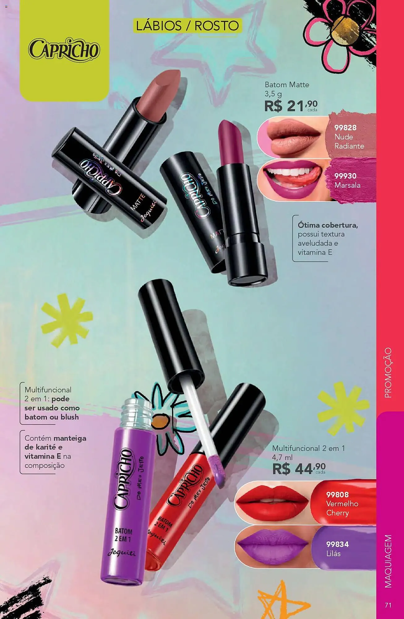 Encarte de Catálogo Jequiti 2 de dezembro até 31 de dezembro 2025 - Pagina 71