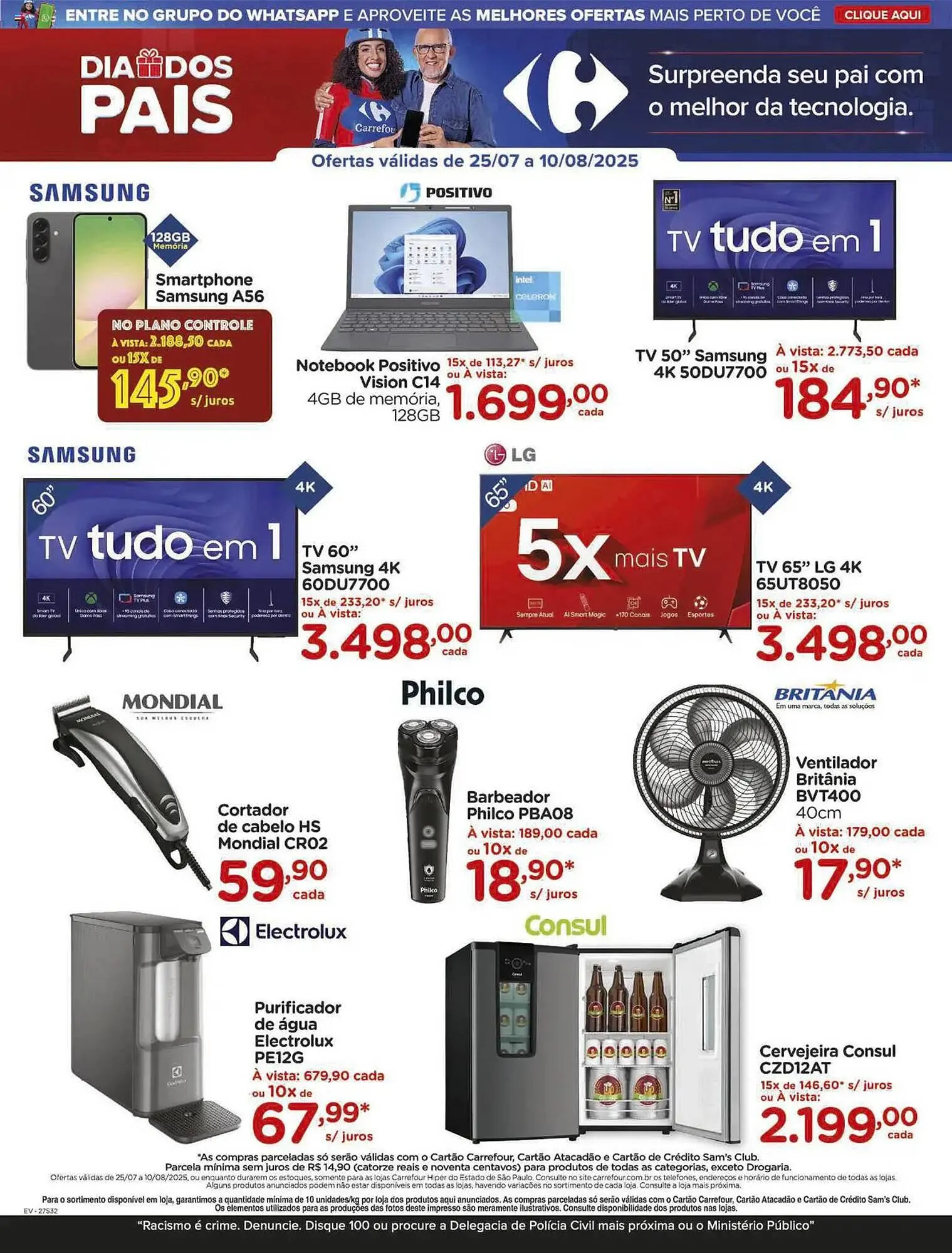 Encarte de Catálogo Carrefour 25 de julho até 10 de agosto 2025 - Pagina 9