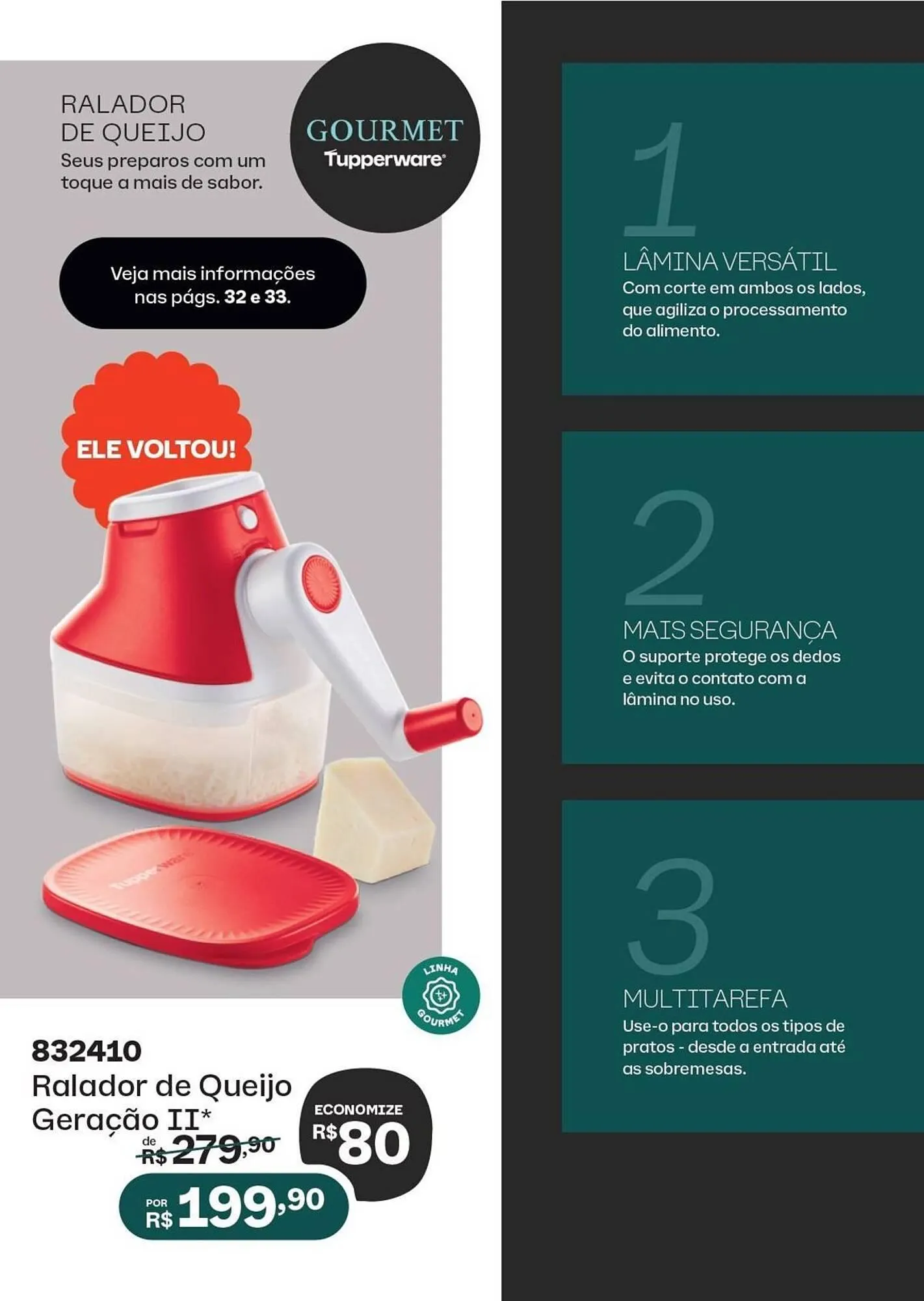 Encarte de Catálogo Tupperware 1 de outubro até 31 de outubro 2025 - Pagina 50