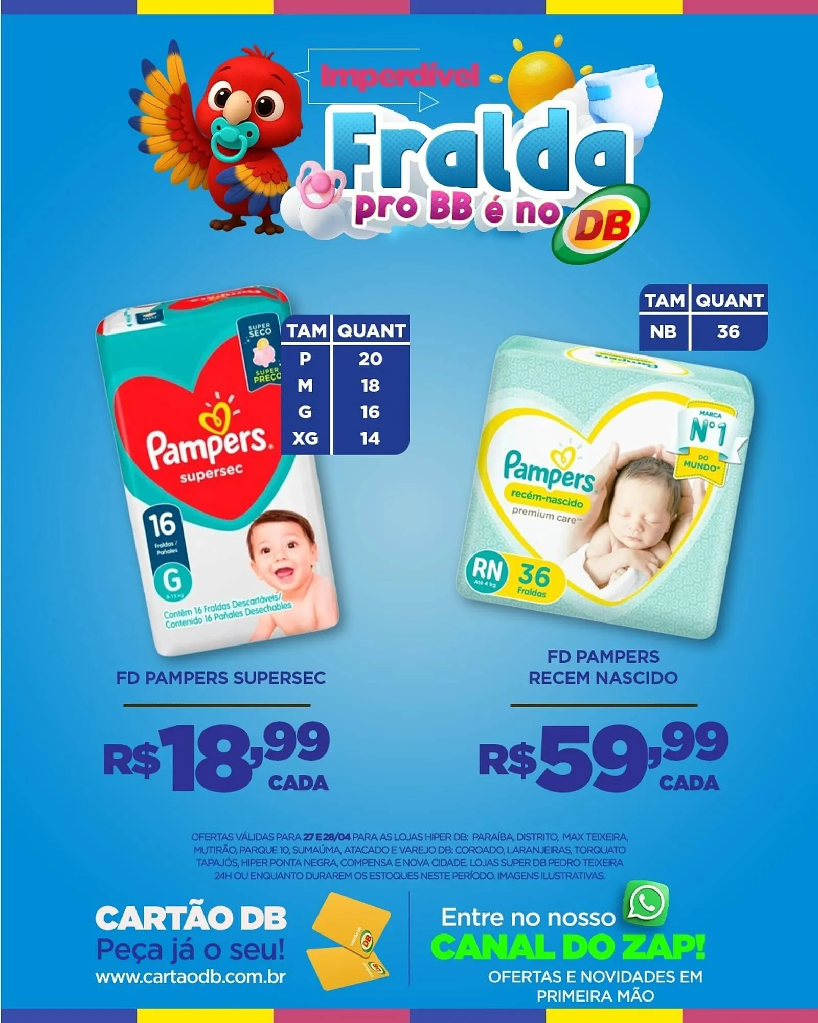 Encarte de Catálogo DB Supermercados 27 de abril até 28 de abril 2026 - Pagina 4