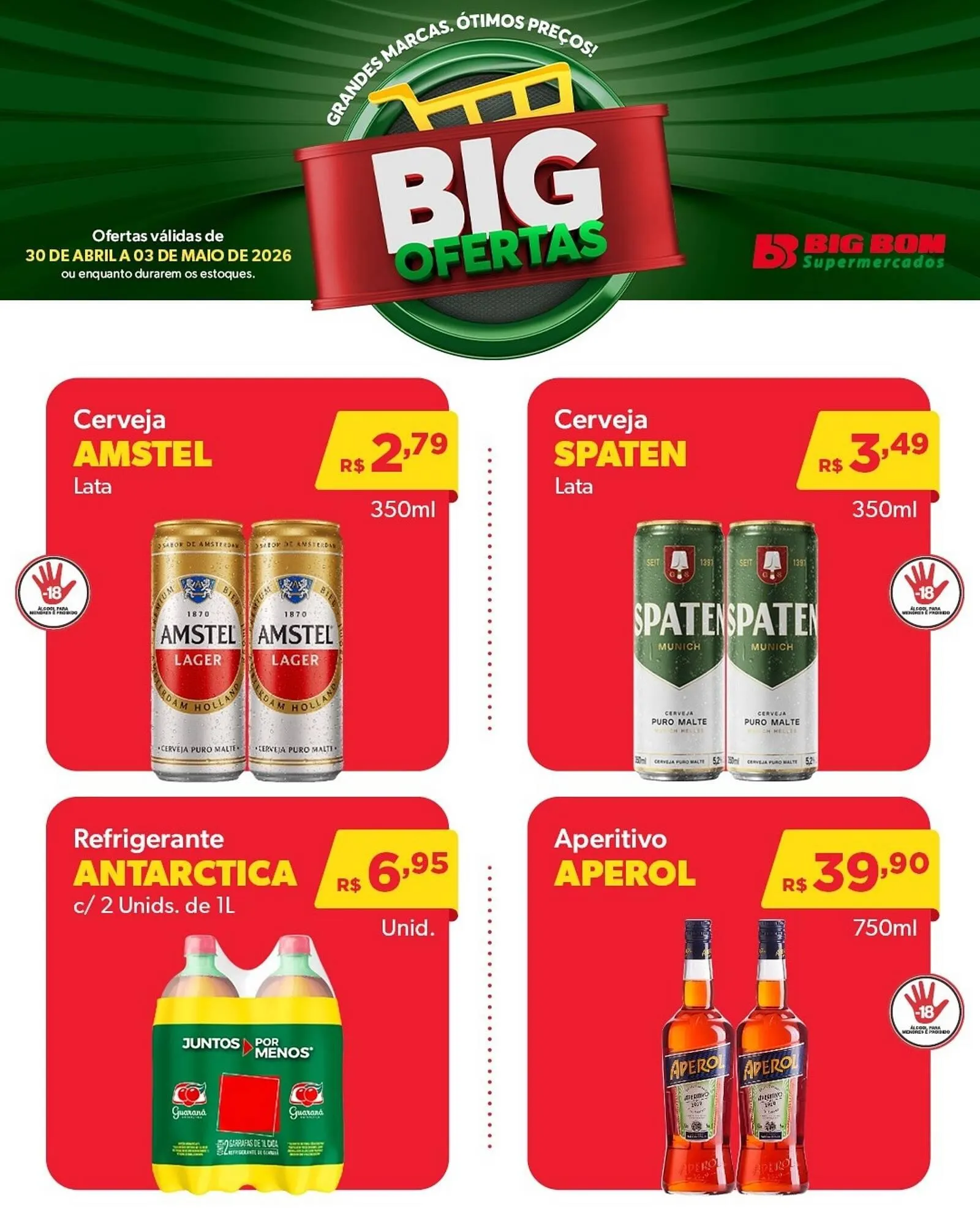 Encarte de Catálogo Big Bom Supermercados 30 de abril até 3 de maio 2026 - Pagina 9