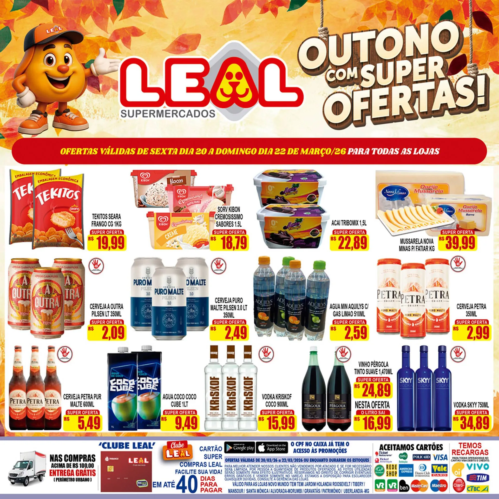 Encarte de Folheto Supermercado leal 20 de março até 22 de março 2026 - Pagina 3