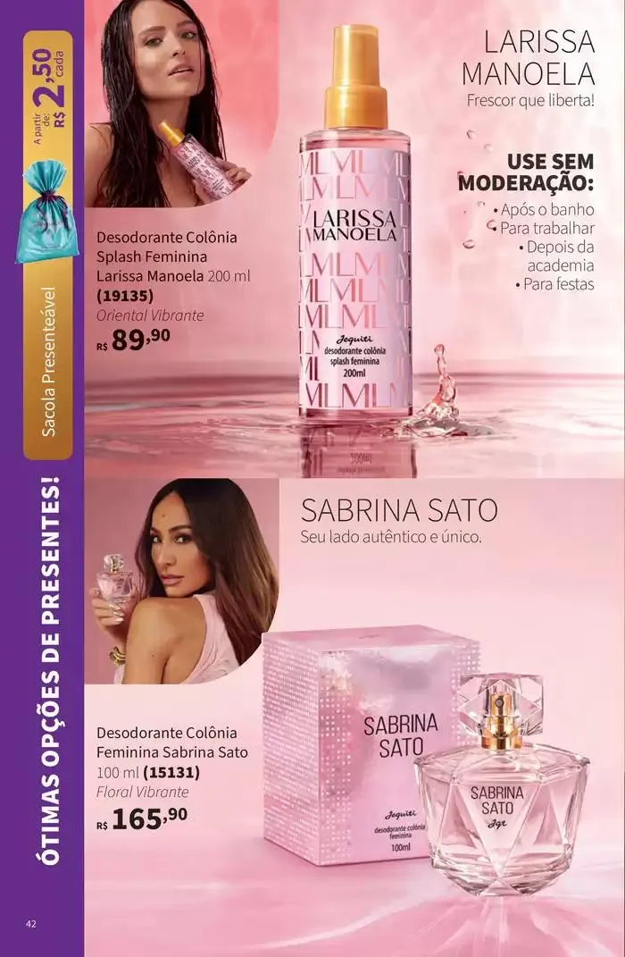 Encarte de Natal Jequiti 1 de novembro até 30 de novembro 2024 - Pagina 42