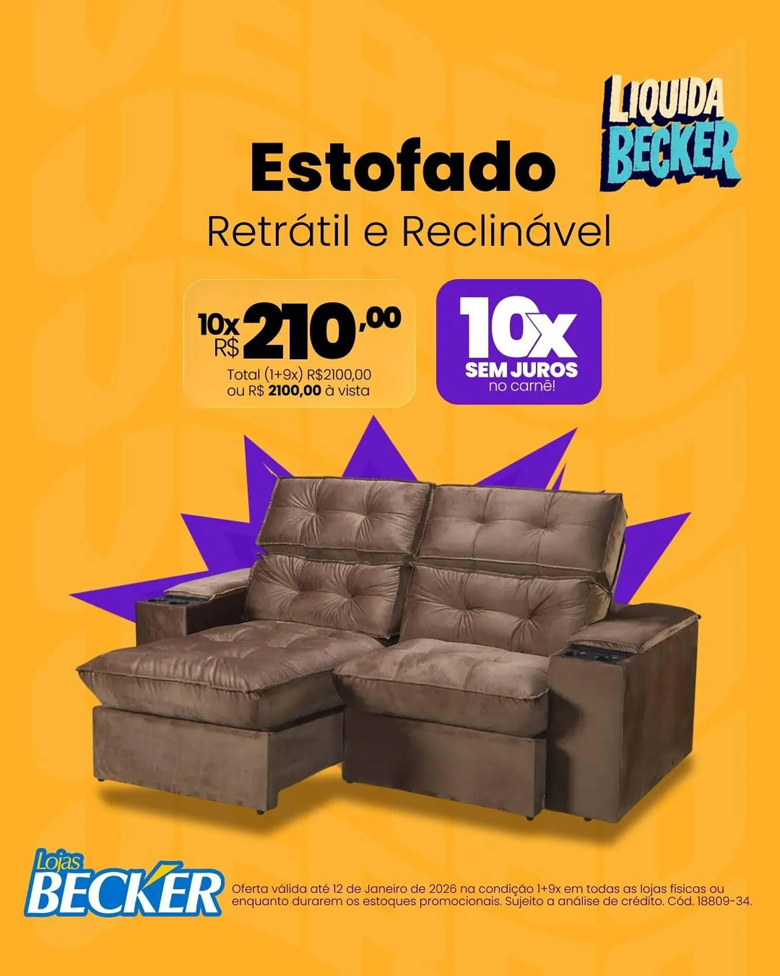 Encarte de Folheto Lojas Becker 10 de janeiro até 12 de janeiro 2026 - Pagina 3