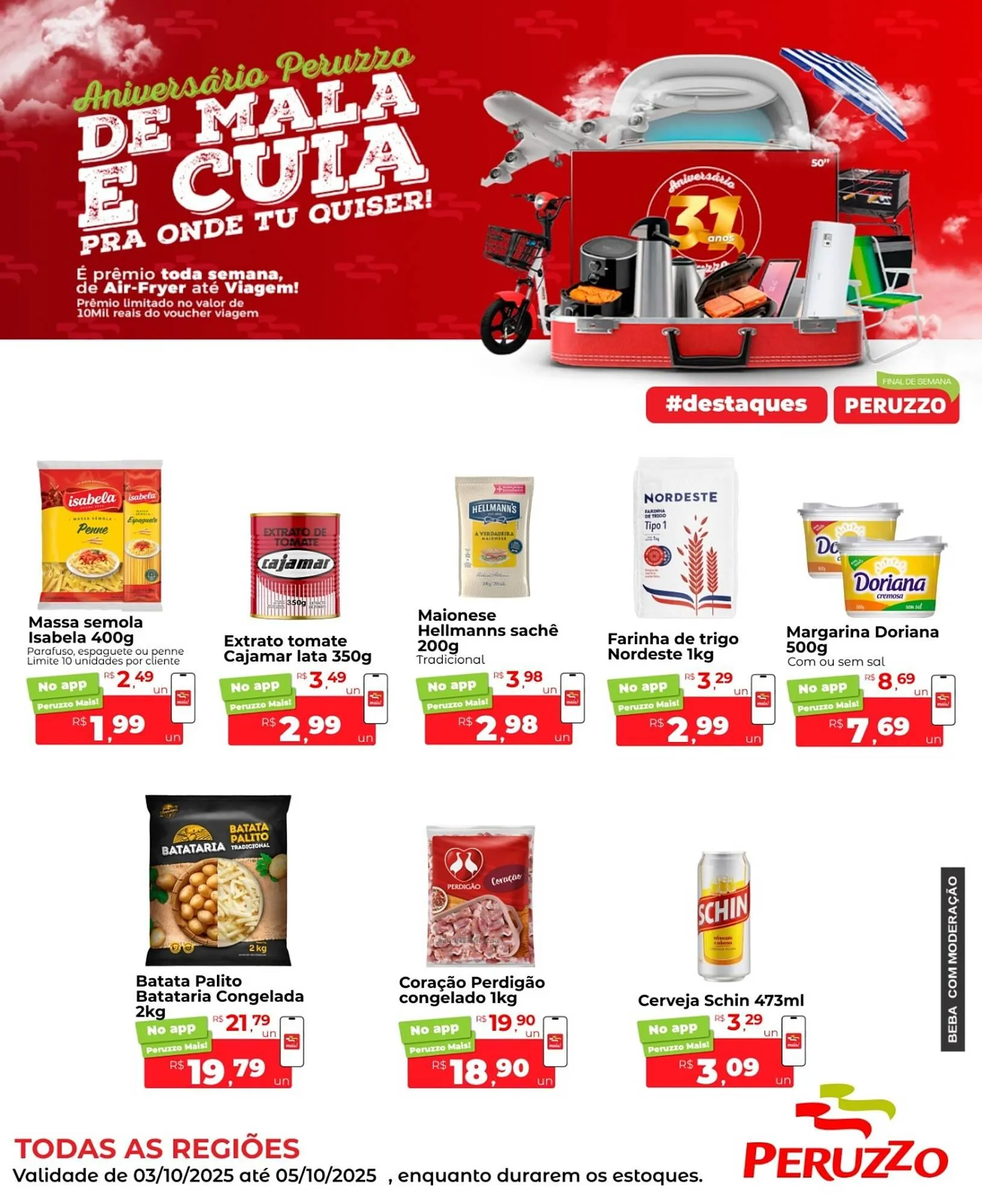 Encarte de Encarte Peruzzo 3 de outubro até 5 de outubro 2025 - Pagina 2
