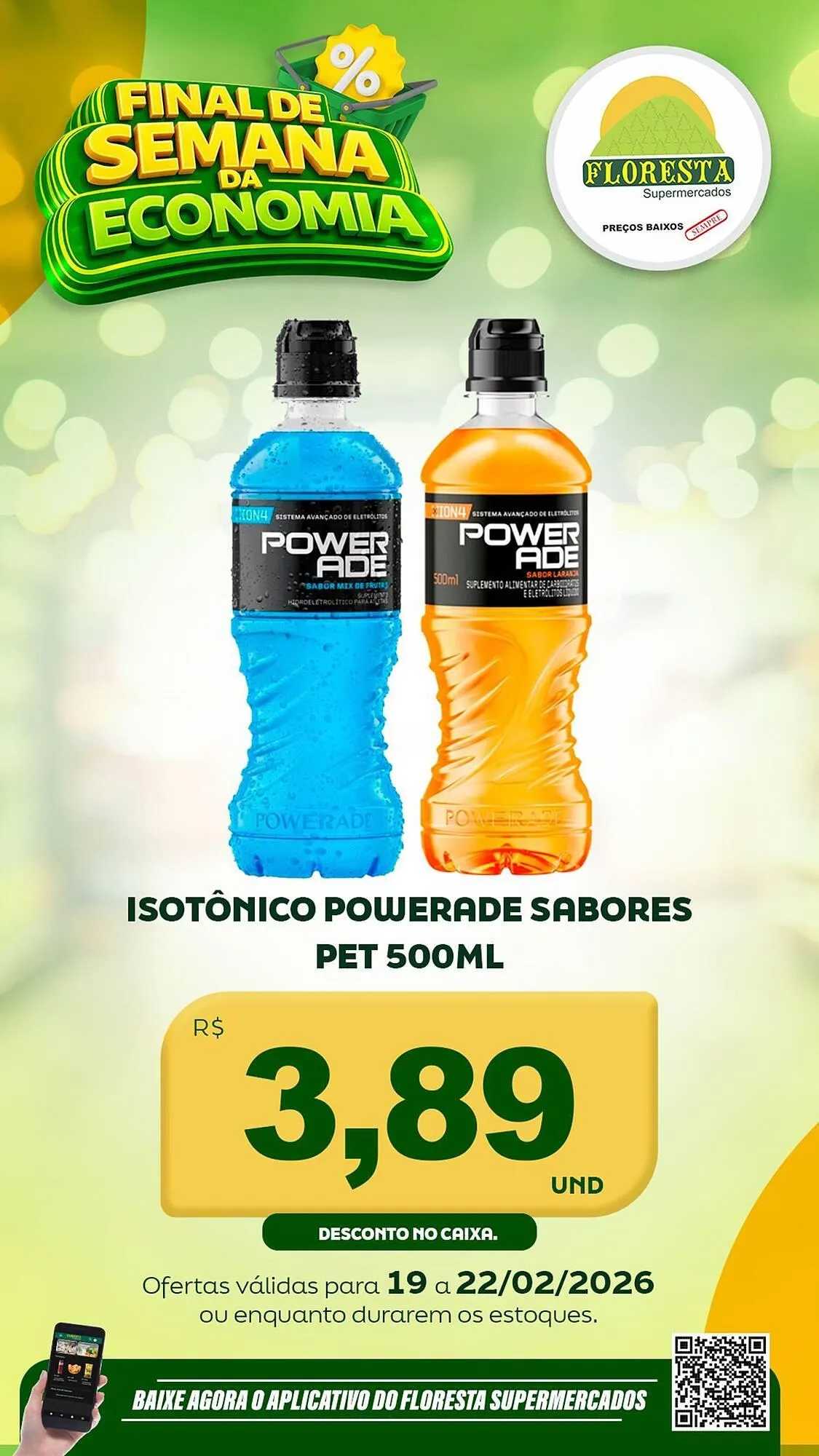 Encarte de Catálogo Floresta Supermercados 19 de fevereiro até 22 de fevereiro 2026 - Pagina 40