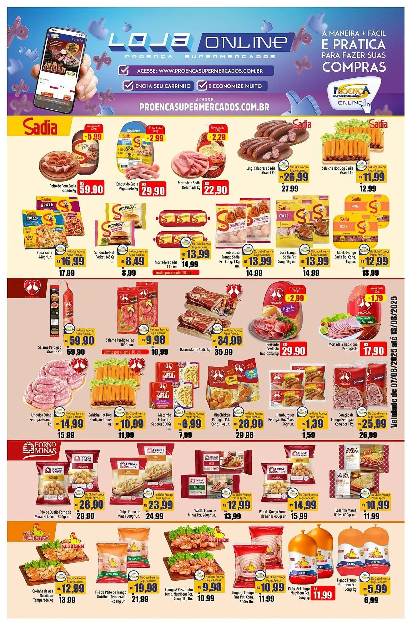 Encarte de Catálogo Proença Supermercados 7 de agosto até 13 de agosto 2025 - Pagina 2