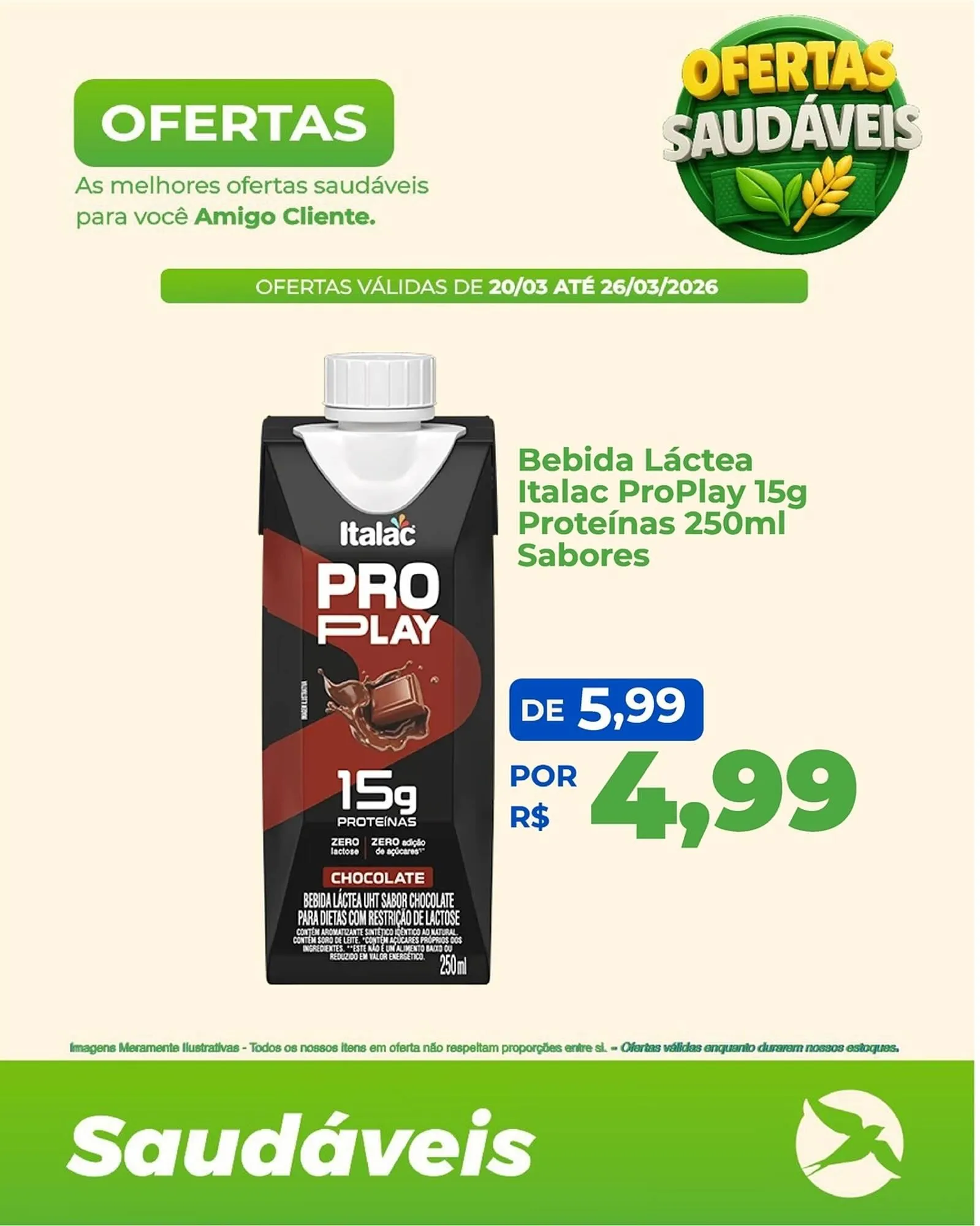 Encarte de Folheto Andorinha Hipermercado 20 de março até 26 de março 2026 - Pagina 1