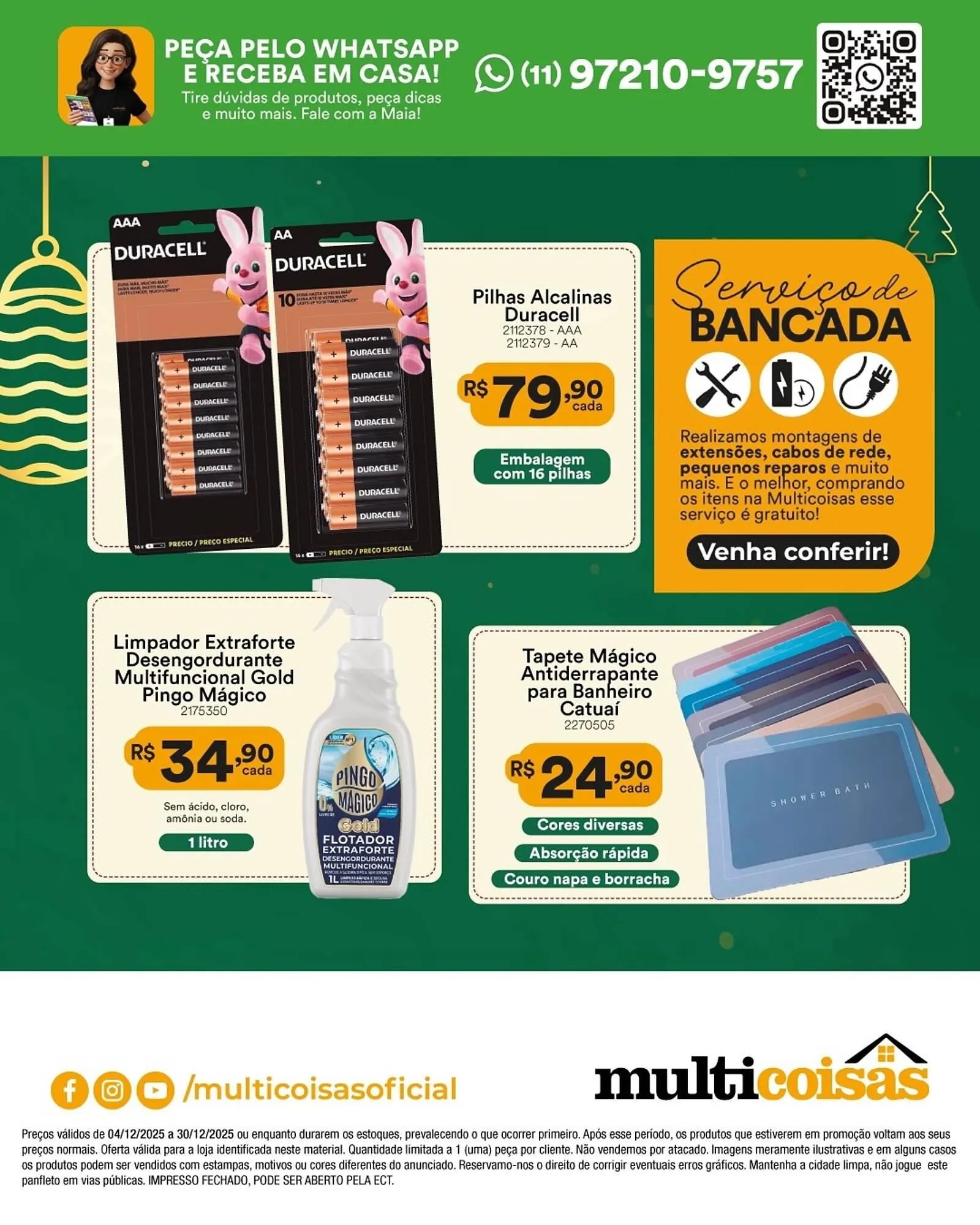 Encarte de Catálogo Multicoisas 4 de dezembro até 30 de dezembro 2025 - Pagina 4