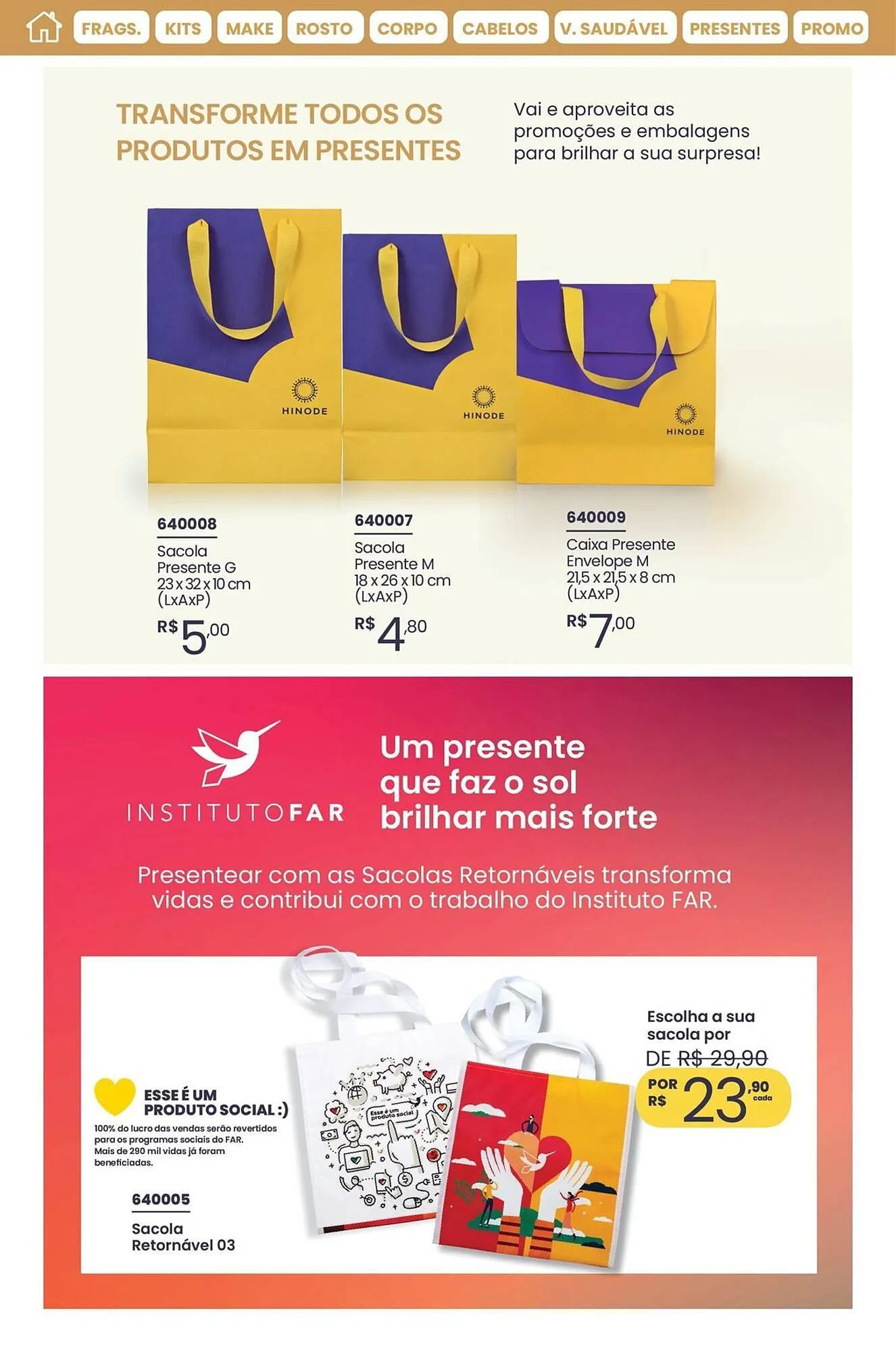 Encarte de Catálogo Hinode 1 de novembro até 30 de novembro 2025 - Pagina 13