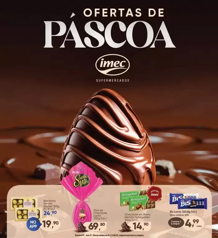 Encarte de Revista de Páscoa 10 de abril até 21 de abril 2025 - Pagina 1
