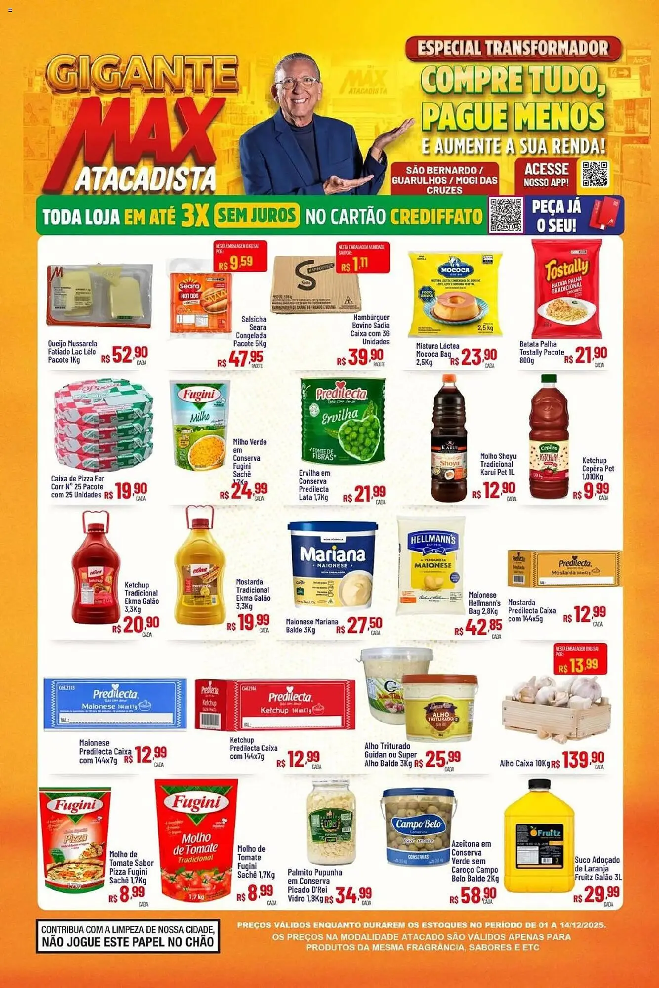 Encarte de Encarte Max Atacadista 1 de dezembro até 14 de dezembro 2025 - Pagina 1