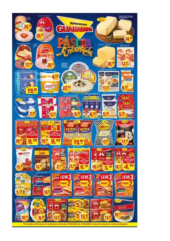 Encarte de Encarte Supermercados Guanabara 14 de abril até 15 de abril 2025 - Pagina 6