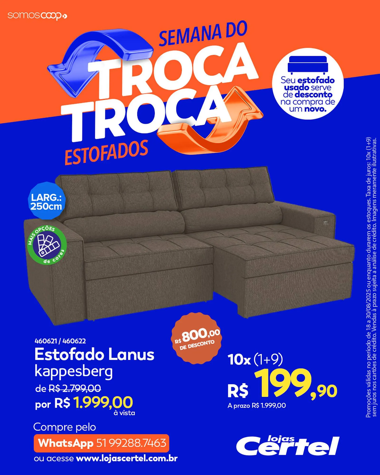 Encarte de Catálogo Lojas Certel 20 de agosto até 30 de agosto 2025 - Pagina 2