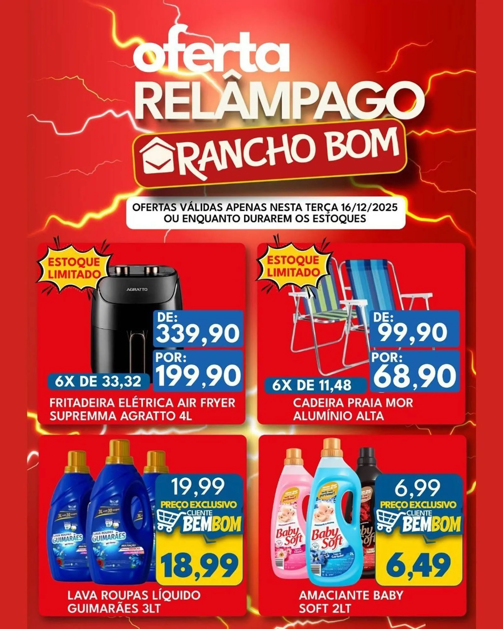 Encarte de Catálogo Rancho Bom Supermercados 16 de dezembro até 17 de dezembro 2025 - Pagina 7