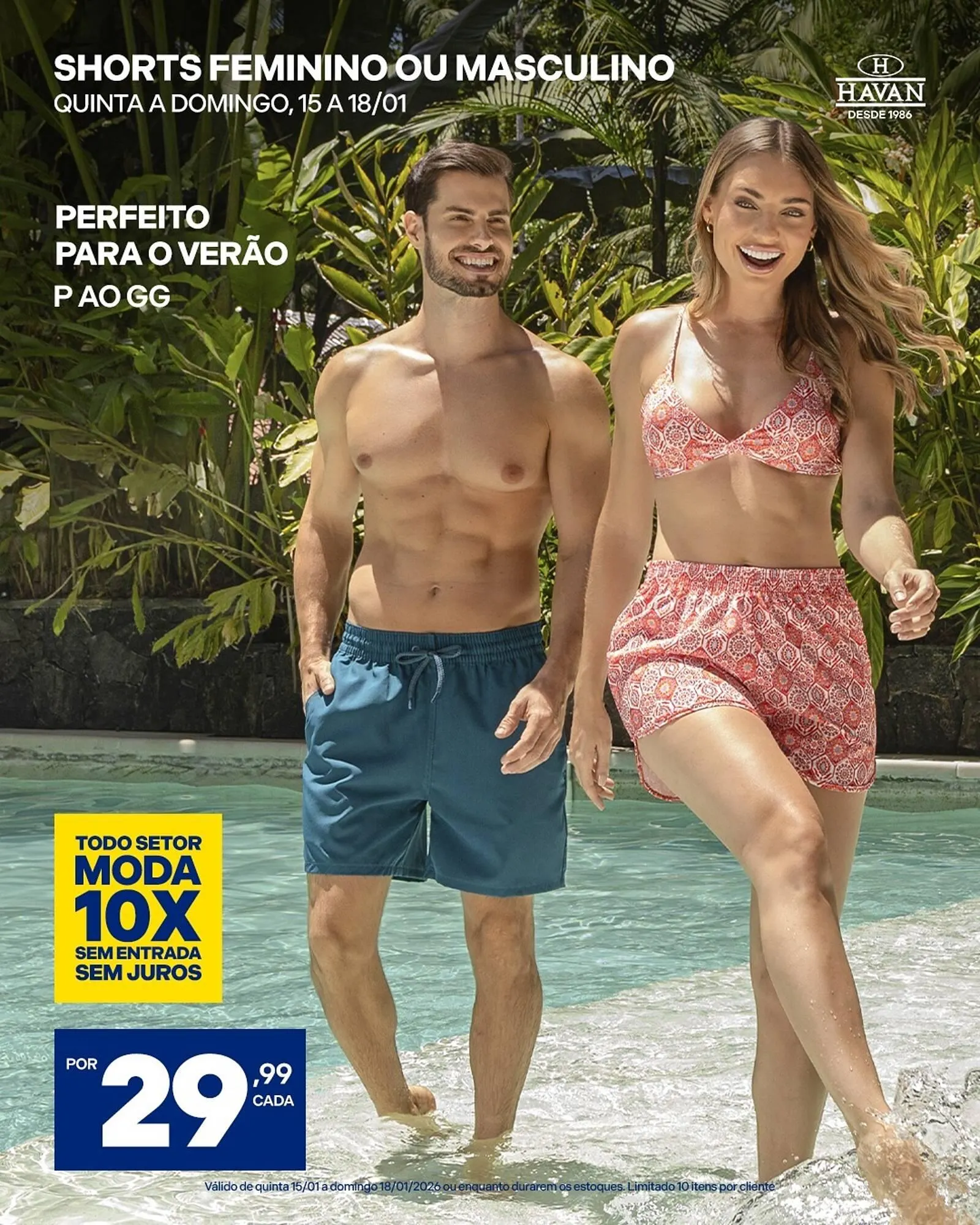 Encarte de Catálogo Lojas Havan 15 de janeiro até 18 de janeiro 2026 - Pagina 1