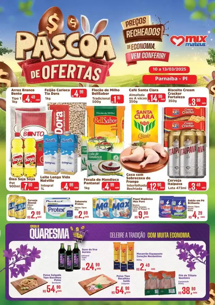 Encarte de Ofertas para caçadores de pechinchas 10 de março até 13 de março 2025 - Pagina 1