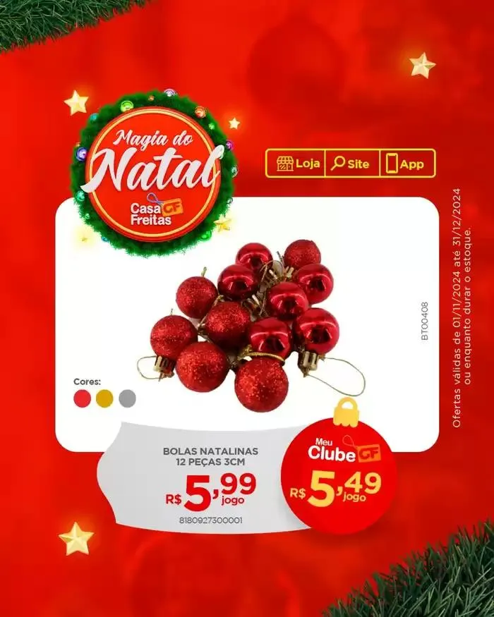 Encarte de Novidades Casa Freitas 11 de novembro até 31 de dezembro 2024 - Pagina 4