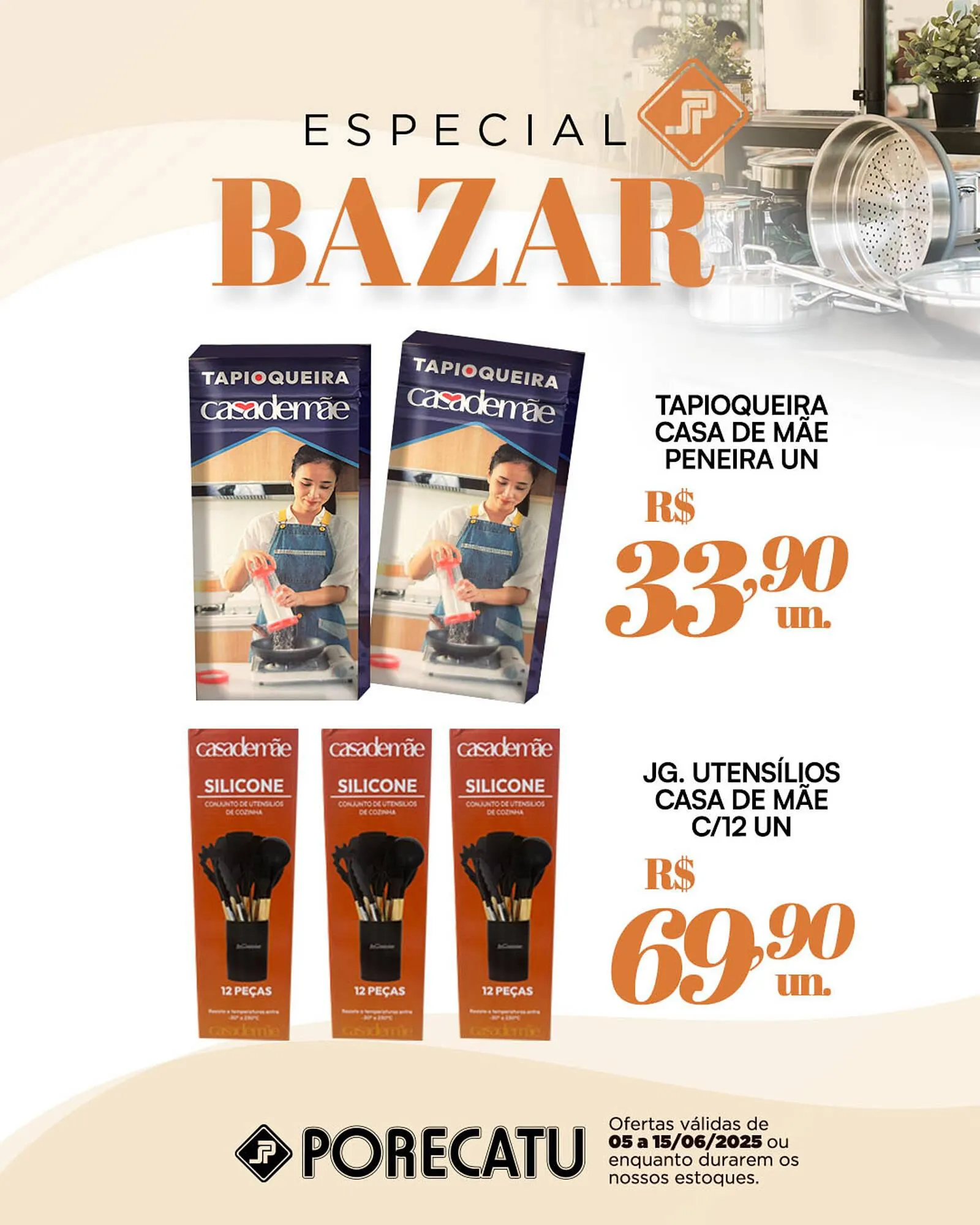 Encarte de Catálogo Supermercado Porecatu 6 de junho até 15 de junho 2025 - Pagina 2