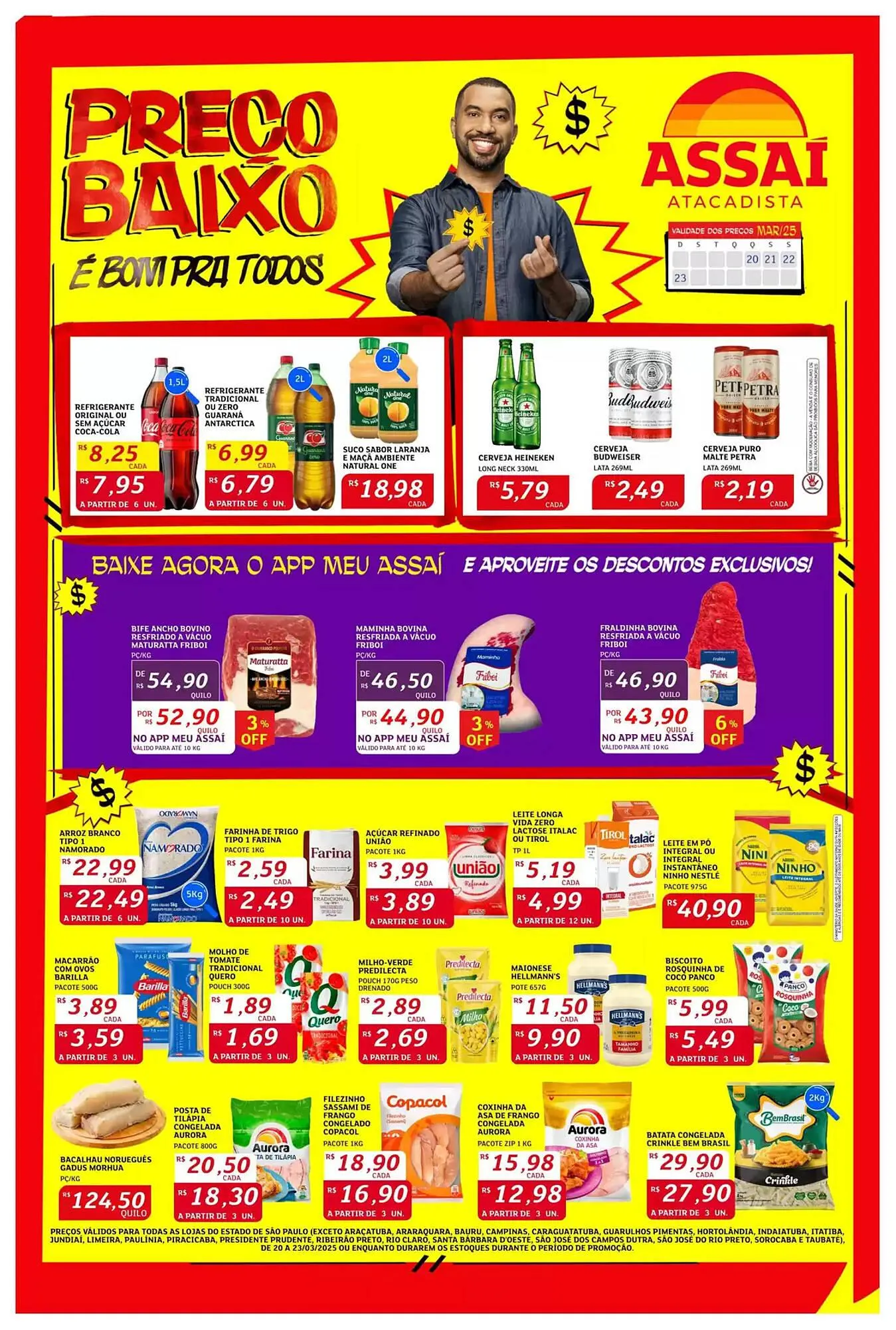Encarte de Catálogo Assaí Atacadista 21 de março até 23 de março 2025 - Pagina 1