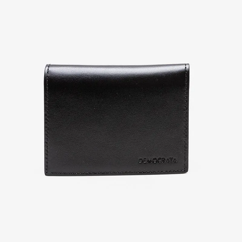 Carteira Metropolitan Em Couro Preto