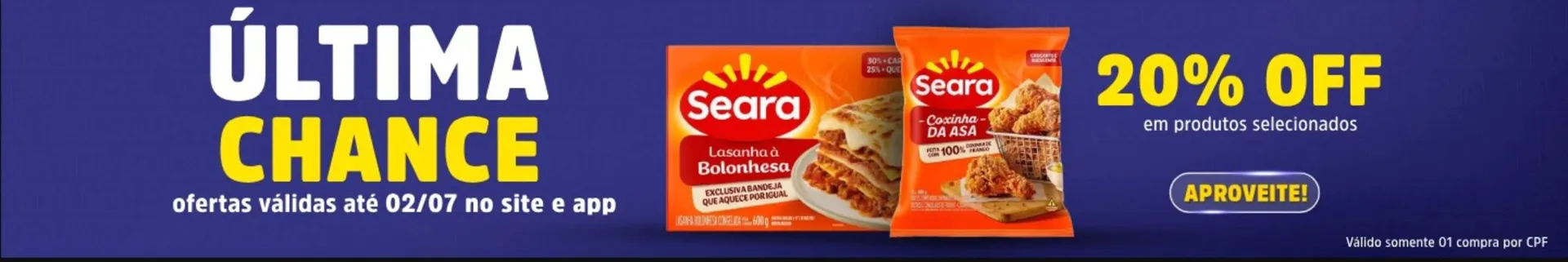 Encarte de Catálogo Supermercados Savegnago 30 de junho até 2 de julho 2025 - Pagina 1