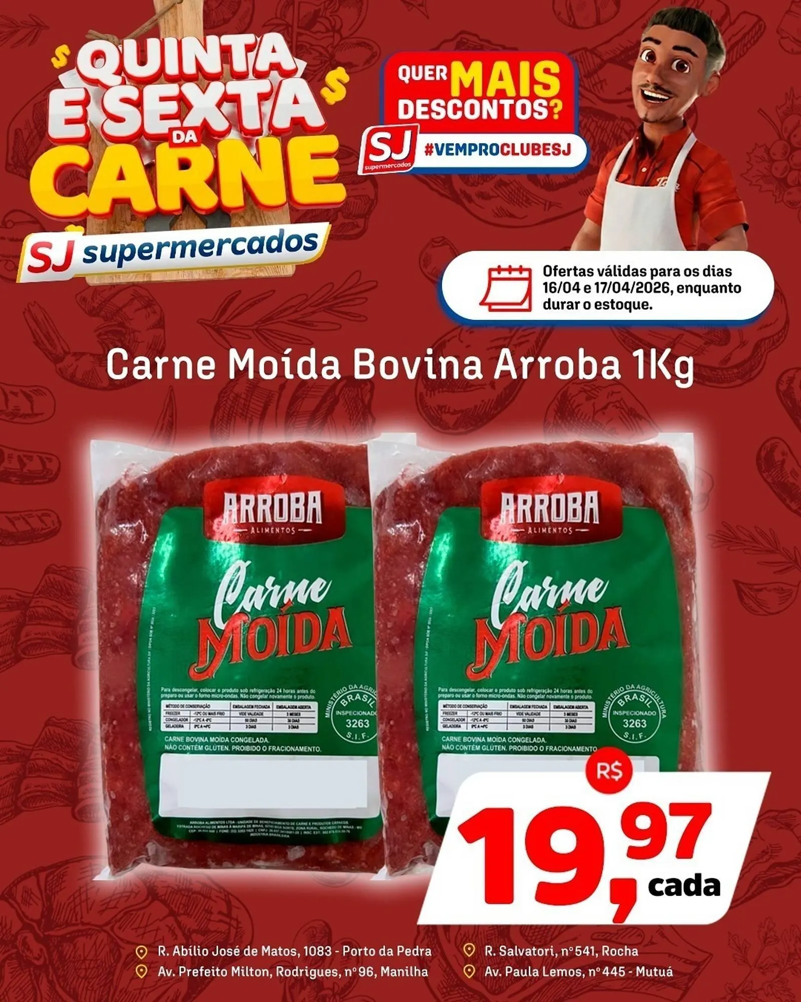 Encarte de Encarte Sj Supermercados 16 de abril até 17 de abril 2026 - Pagina 3