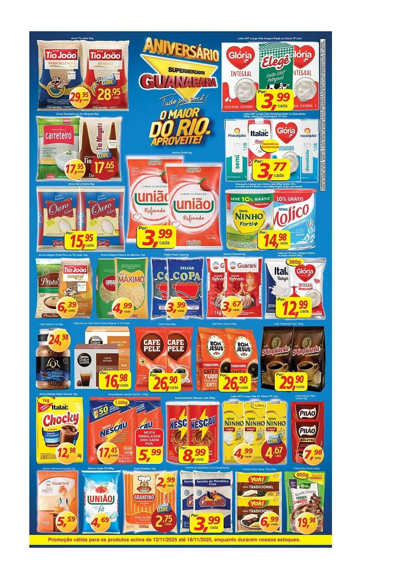 Encarte de Encarte Supermercados Guanabara 12 de novembro até 18 de novembro 2025 - Pagina 2