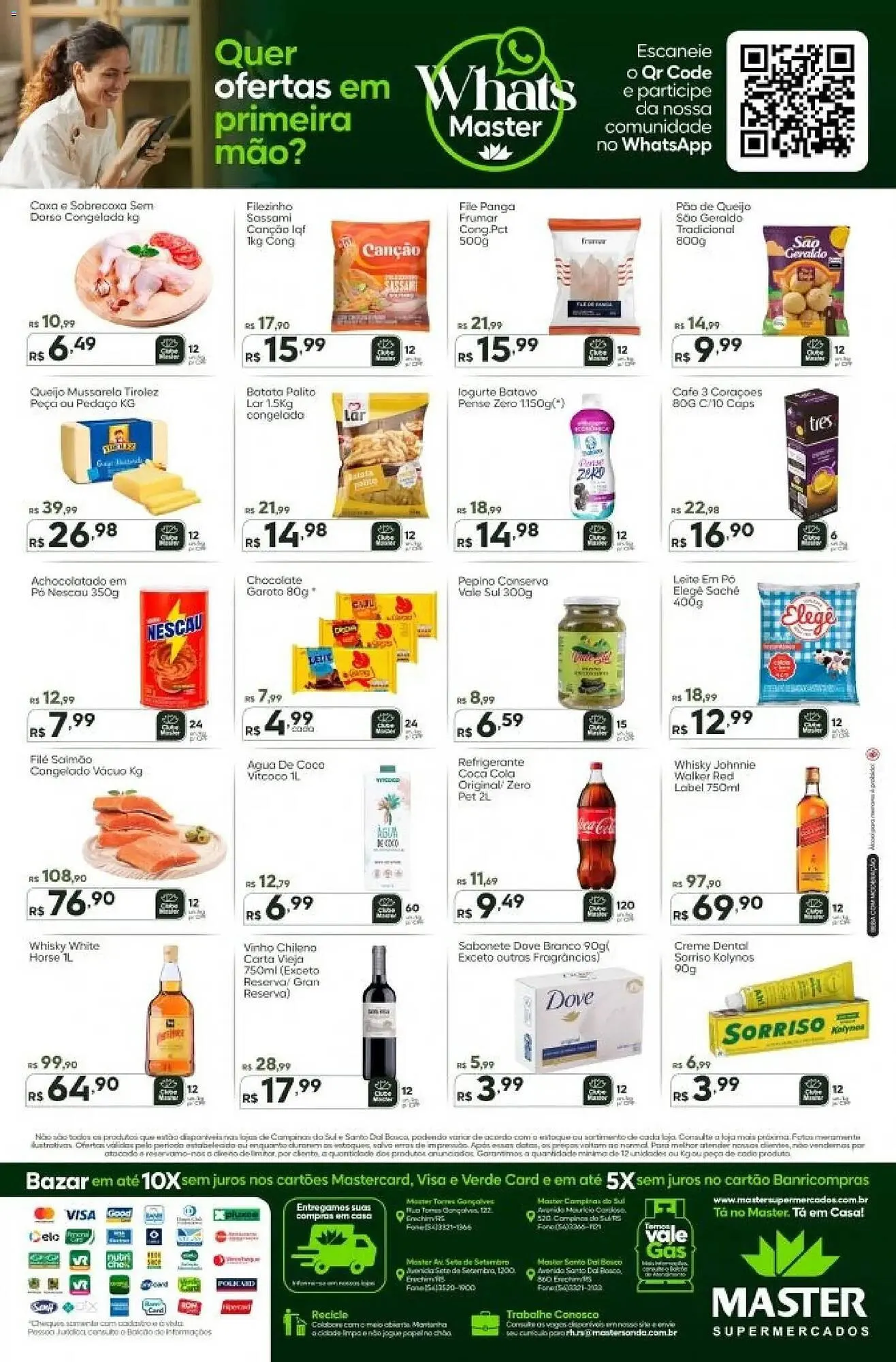 Encarte de Folheto Master Supermercados 13 de março até 15 de março 2026 - Pagina 2