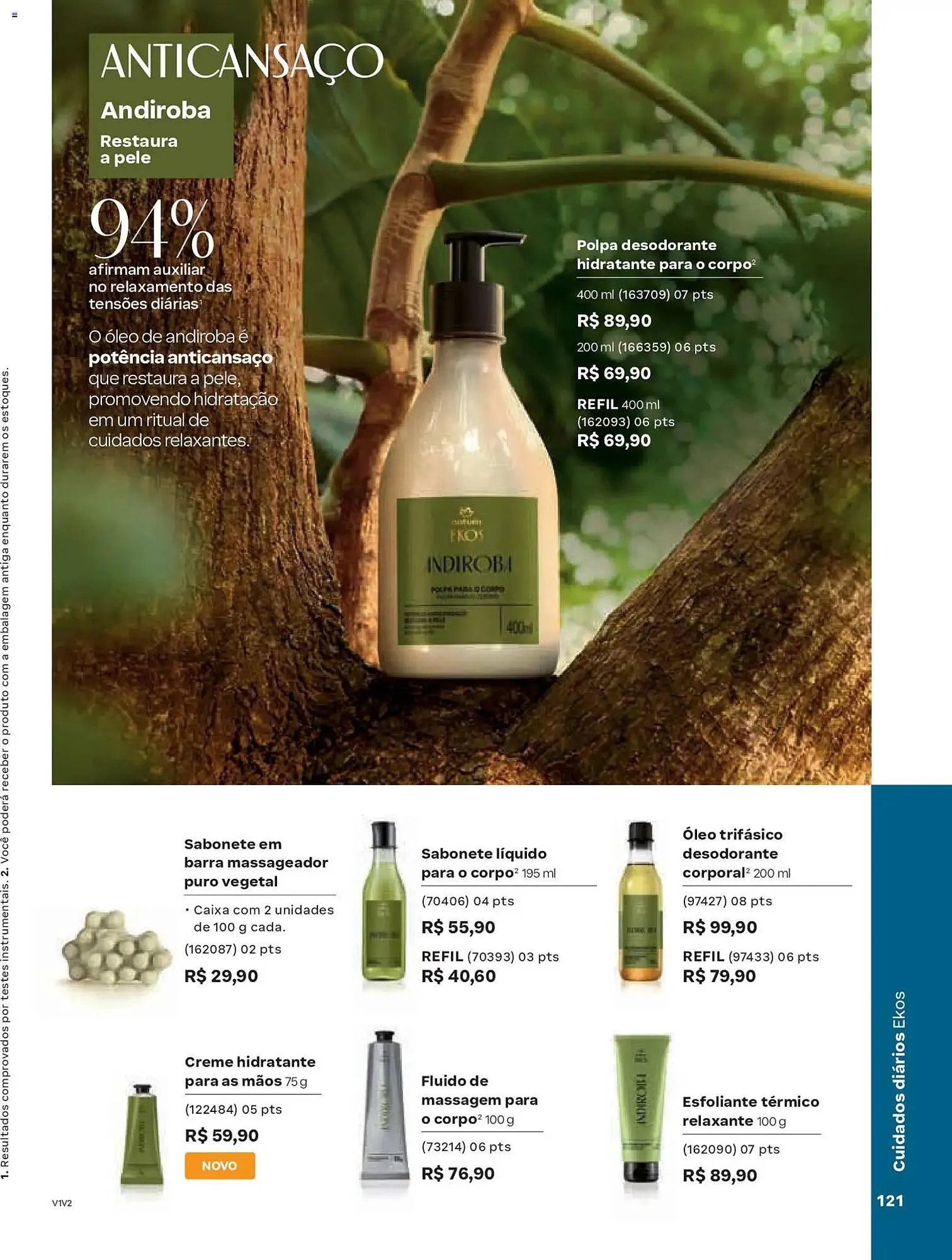 Encarte de Catálogo Natura 19 de fevereiro até 12 de março 2026 - Pagina 121