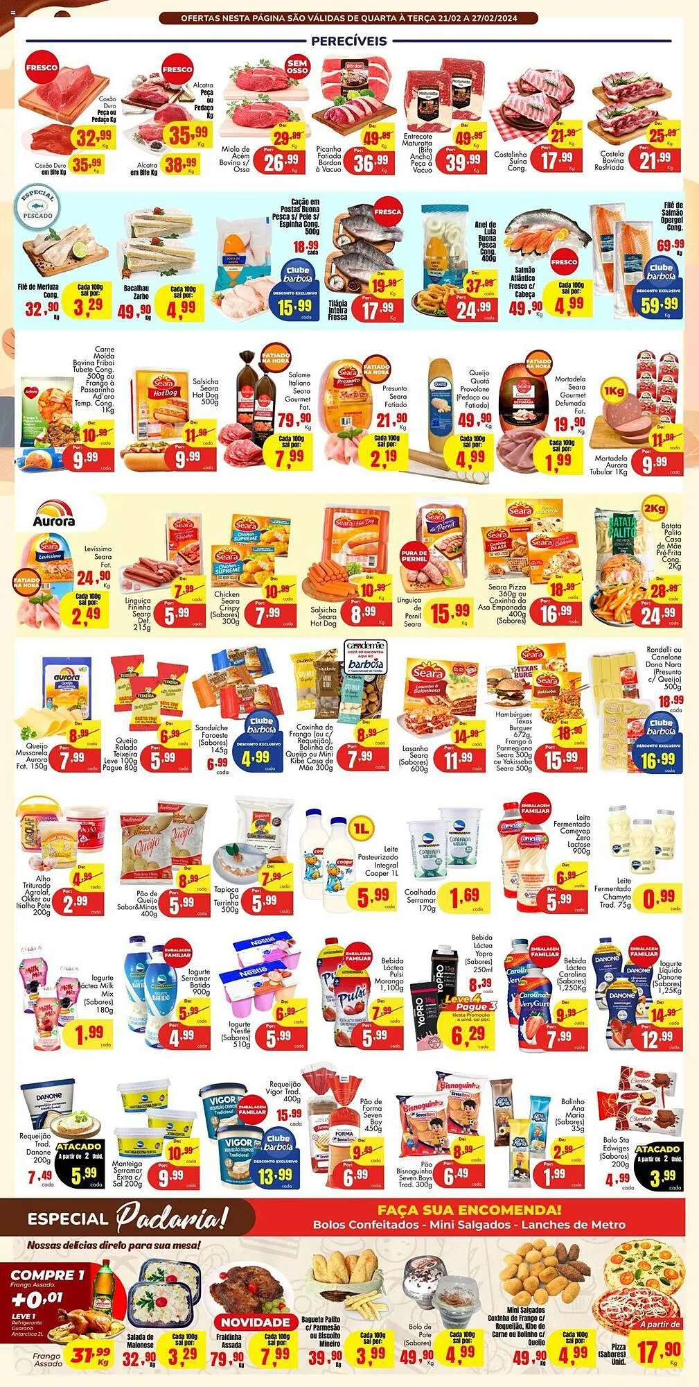 Encarte de Catálogo Barbosa Supermercados 21 de fevereiro até 27 de fevereiro 2024 - Pagina 2