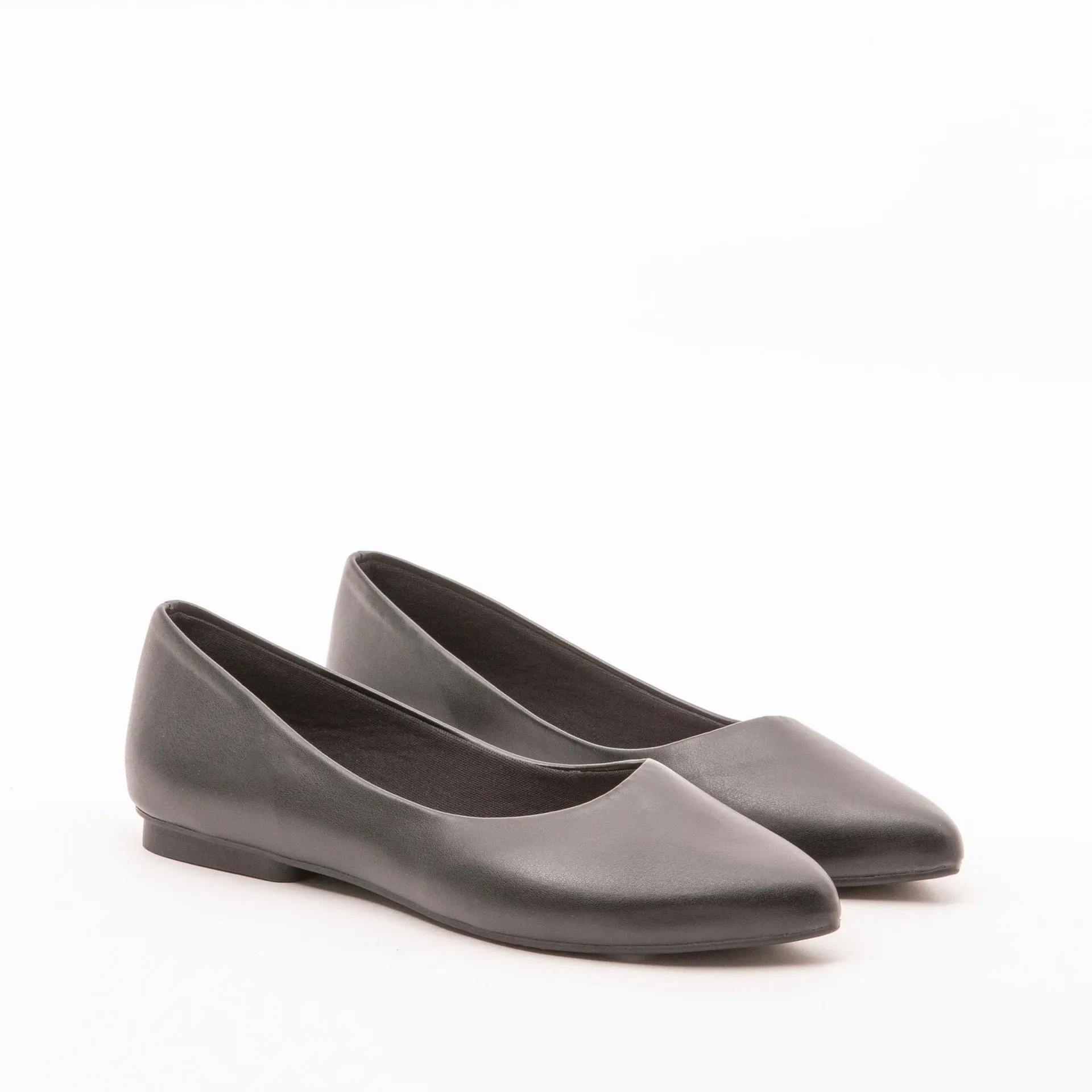 Sapatilha bico fino clássica - PRETA