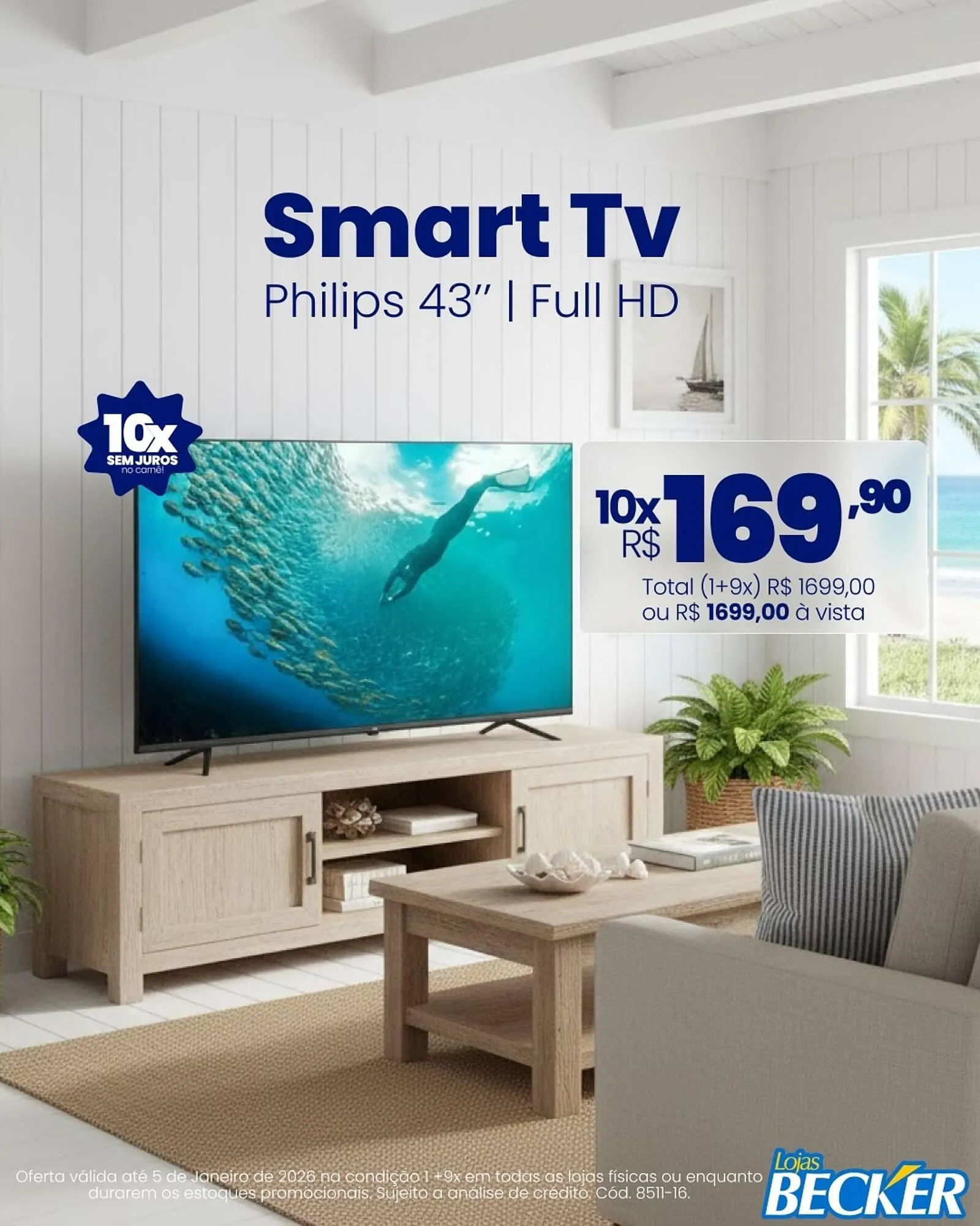 Encarte de Folheto Lojas Becker 5 de janeiro até 5 de janeiro 2026 - Pagina 1