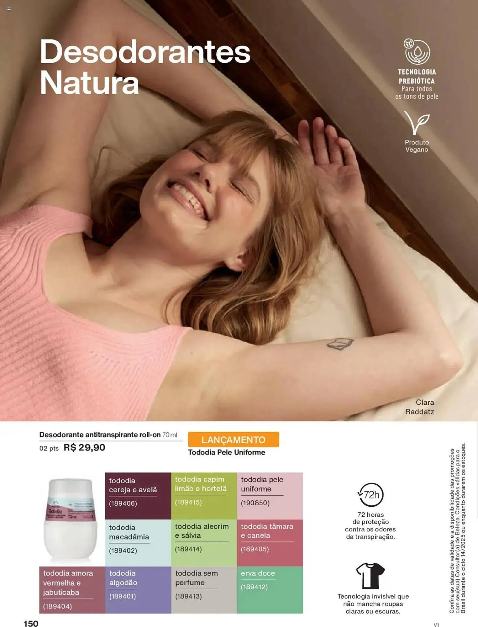 Encarte de Catálogo Natura 18 de agosto até 9 de setembro 2025 - Pagina 150